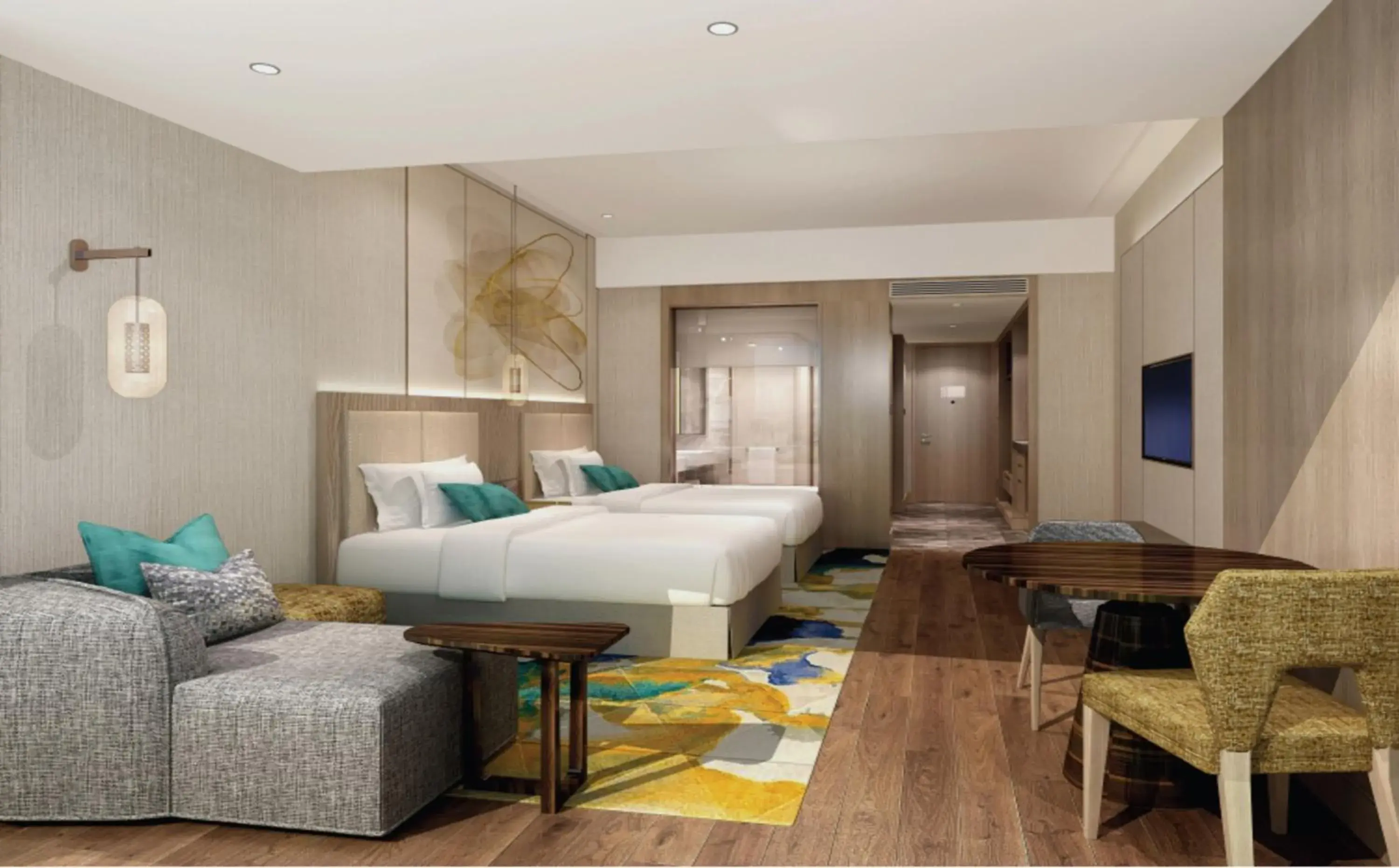 Photo of the whole room, Room Photo in Crowne Plaza Beihai Silver Beach, an IHG Hotel