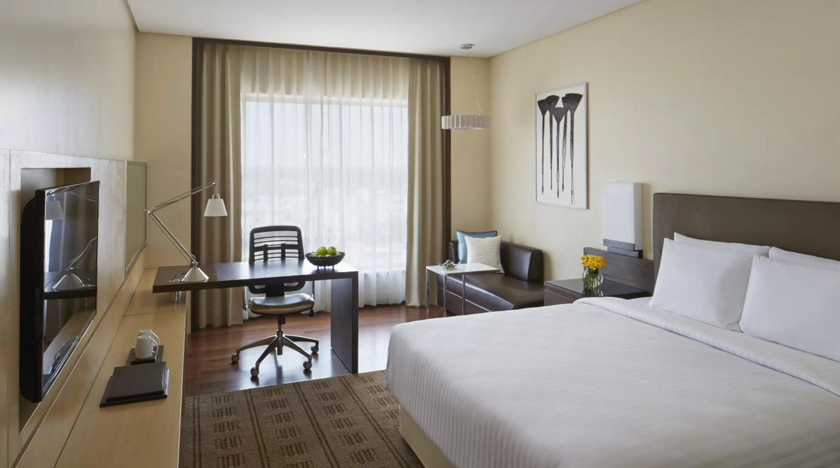 Bedroom, Bed in Courtyard by Marriott Bilaspur