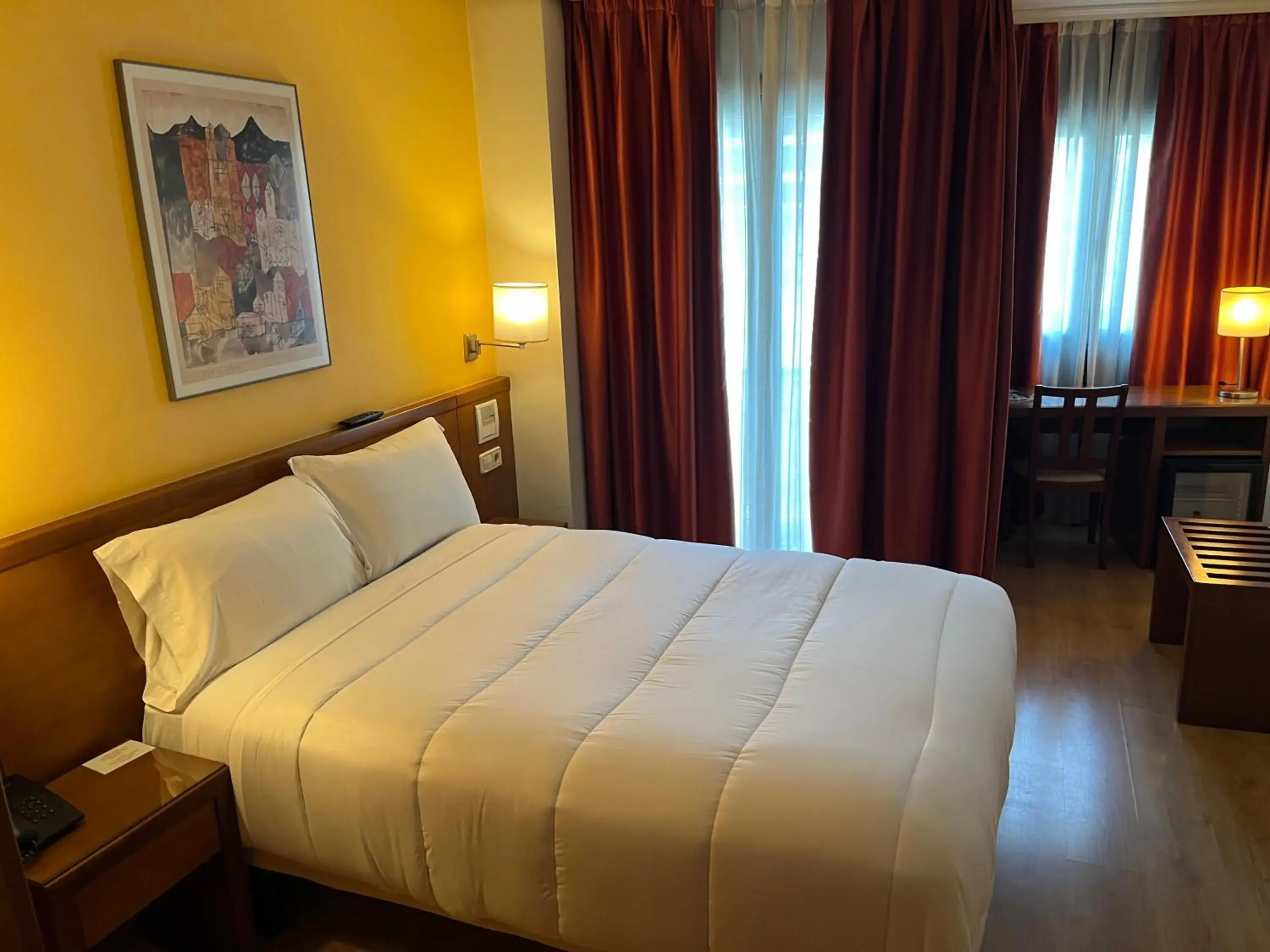 Bed in U Hotel Ogalia Vigo Bed in U Hotel Ogalia Vigo