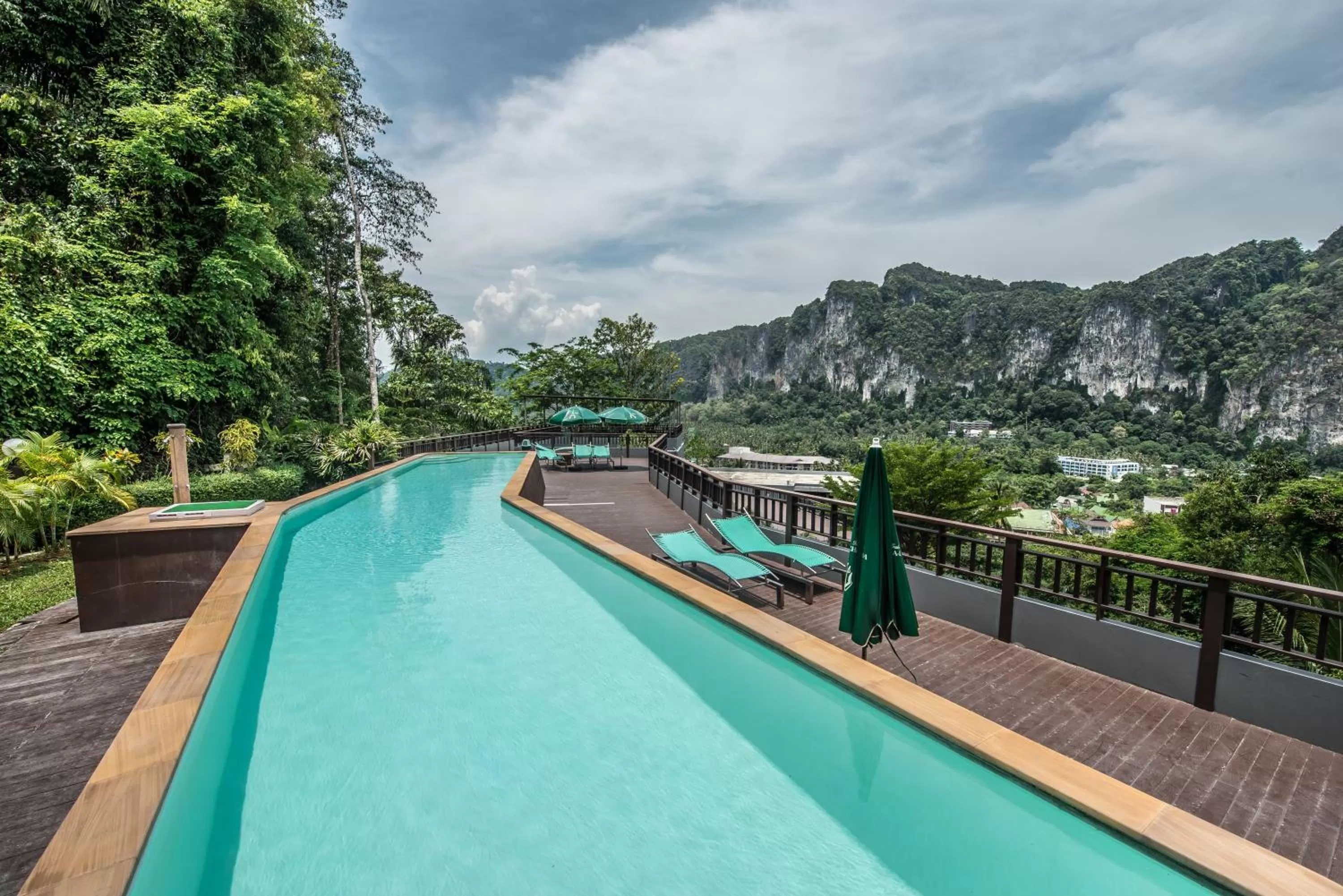 Pool view in Krabi Chada Resort
