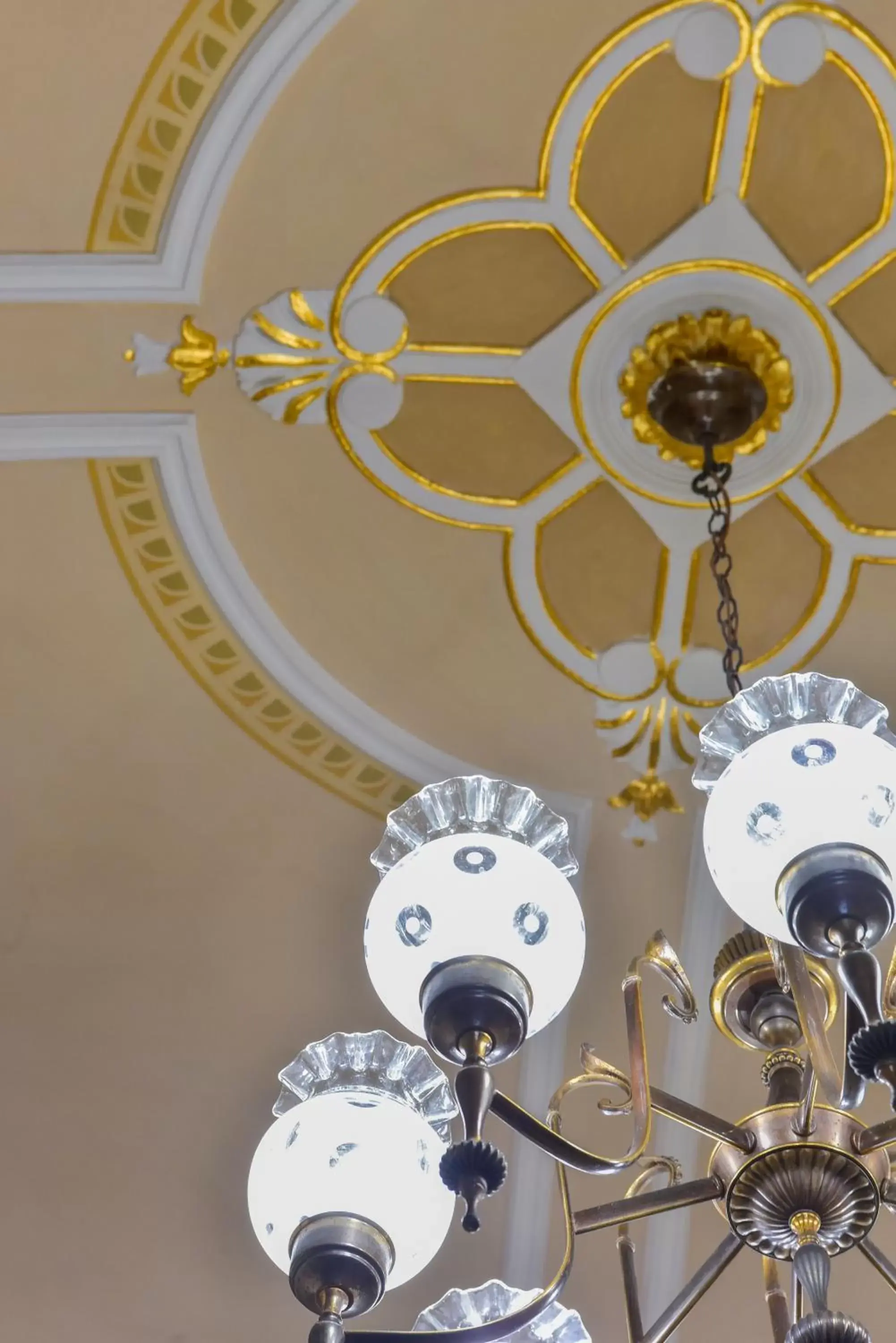 Decorative detail in Palazzo degli Affreschi