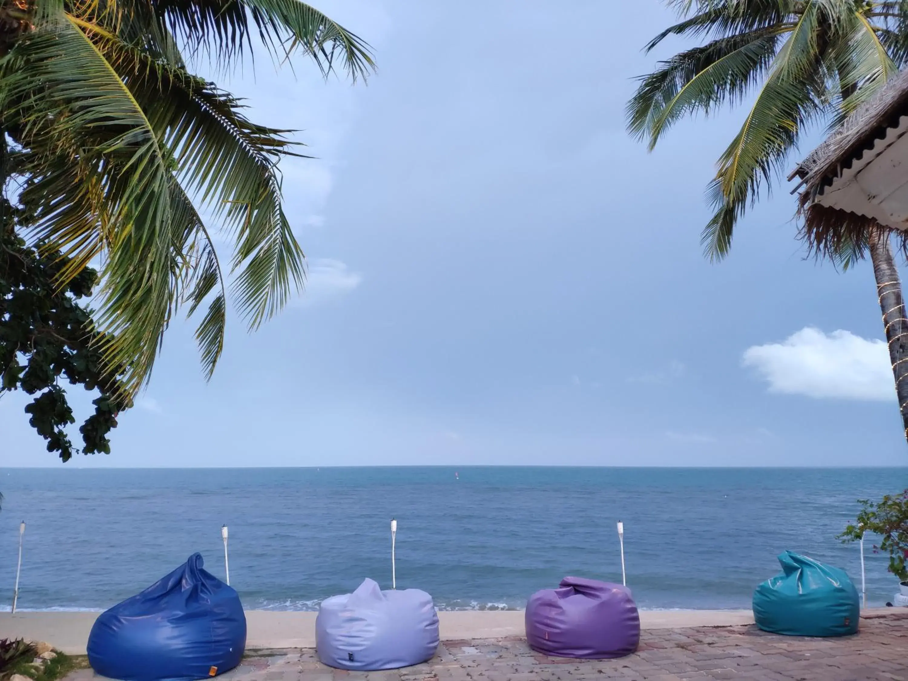 Dining area, Beach in Sand Sea Resort & Spa - Lamai Beach , Koh Samui