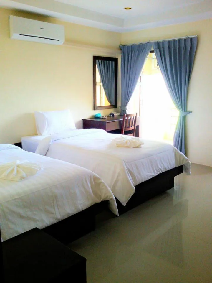 Bed in Morakot Lanta Resort