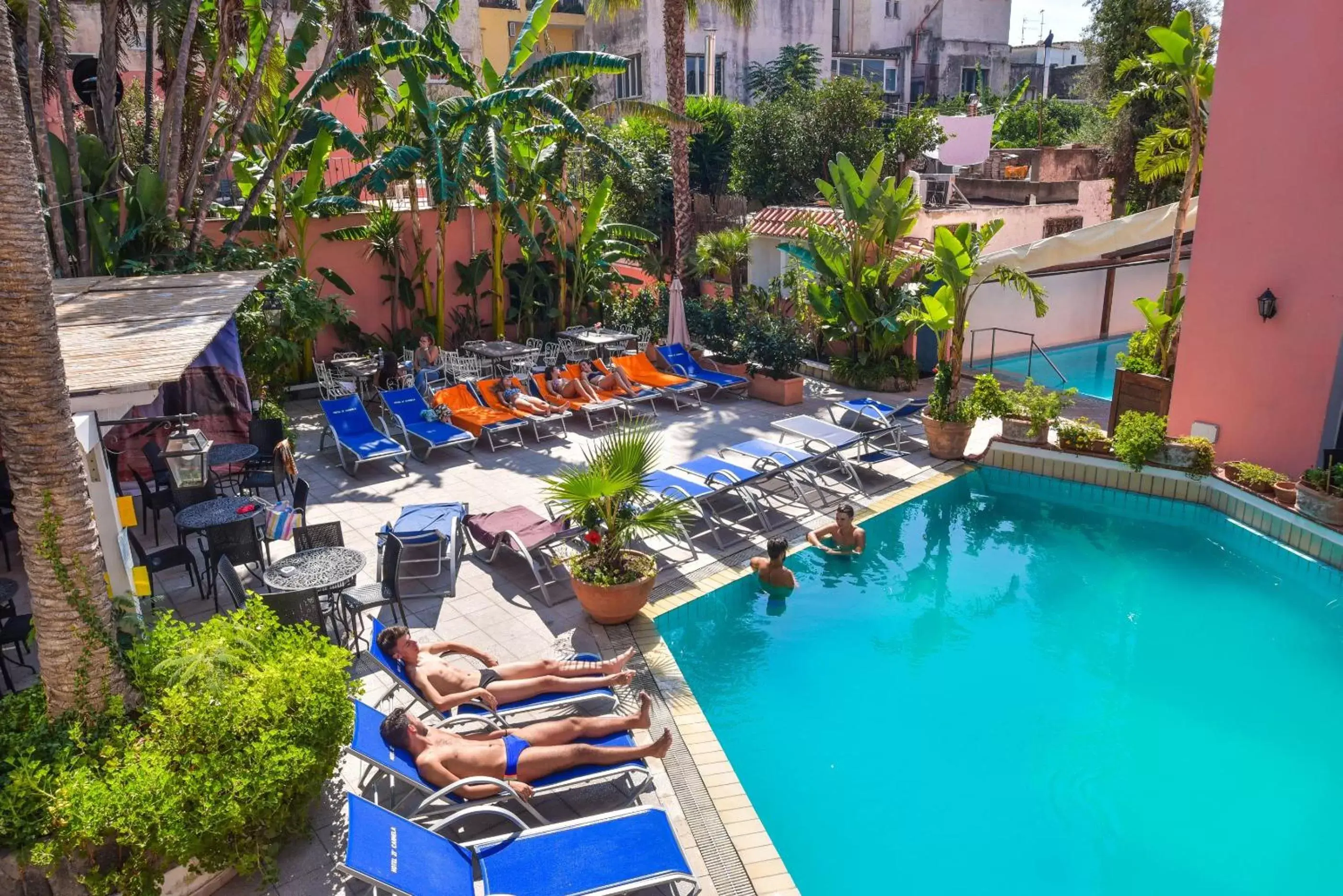 Swimming pool, Pool View in Hotel Terme Zi Carmela