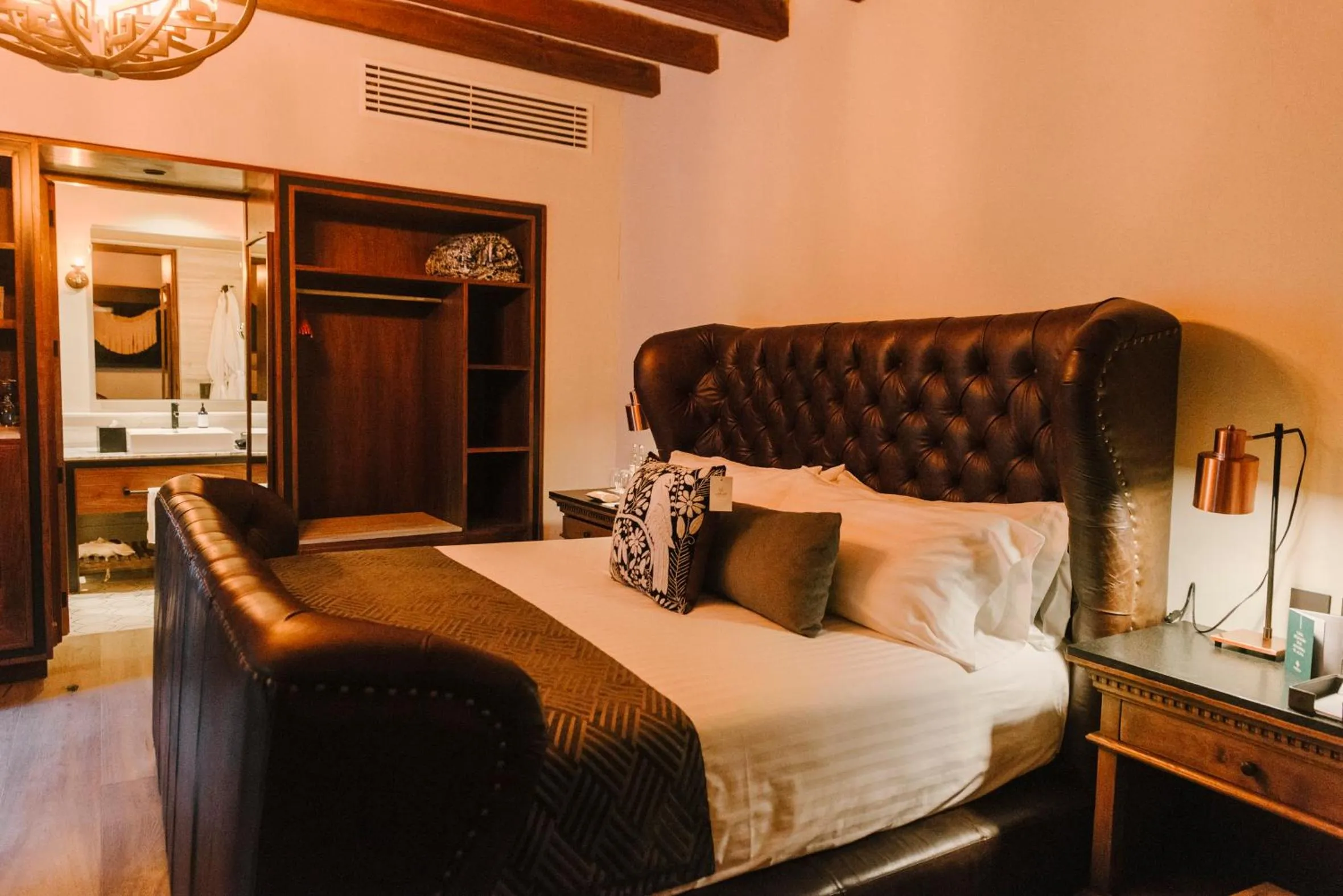 Bed in Hotel Apapacho Boutique