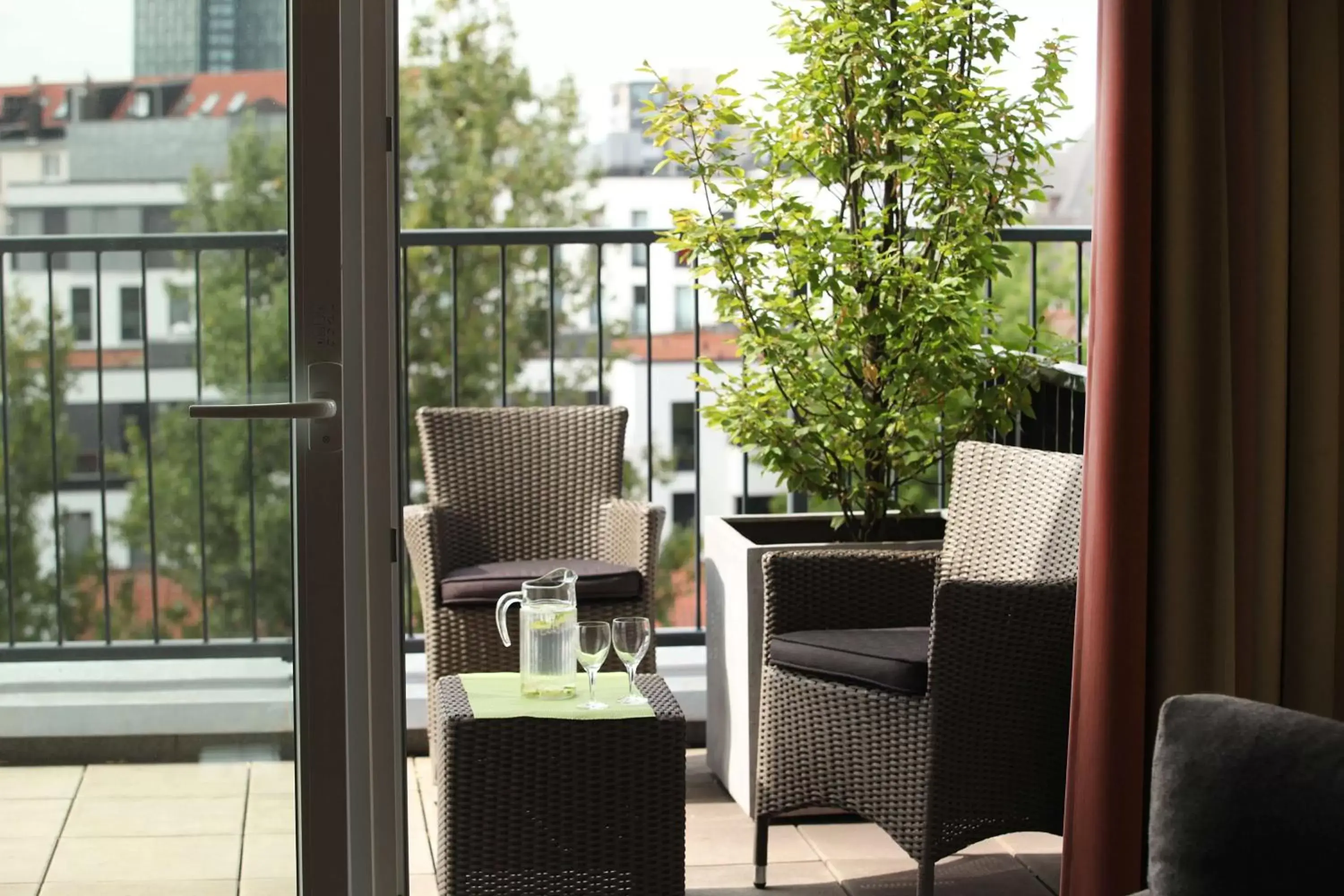 Bedroom in Lindner Hotel Hamburg am Michel, part of JdV by Hyatt Bedroom in Lindner Hotel Hamburg am Michel, part of JdV by Hyatt