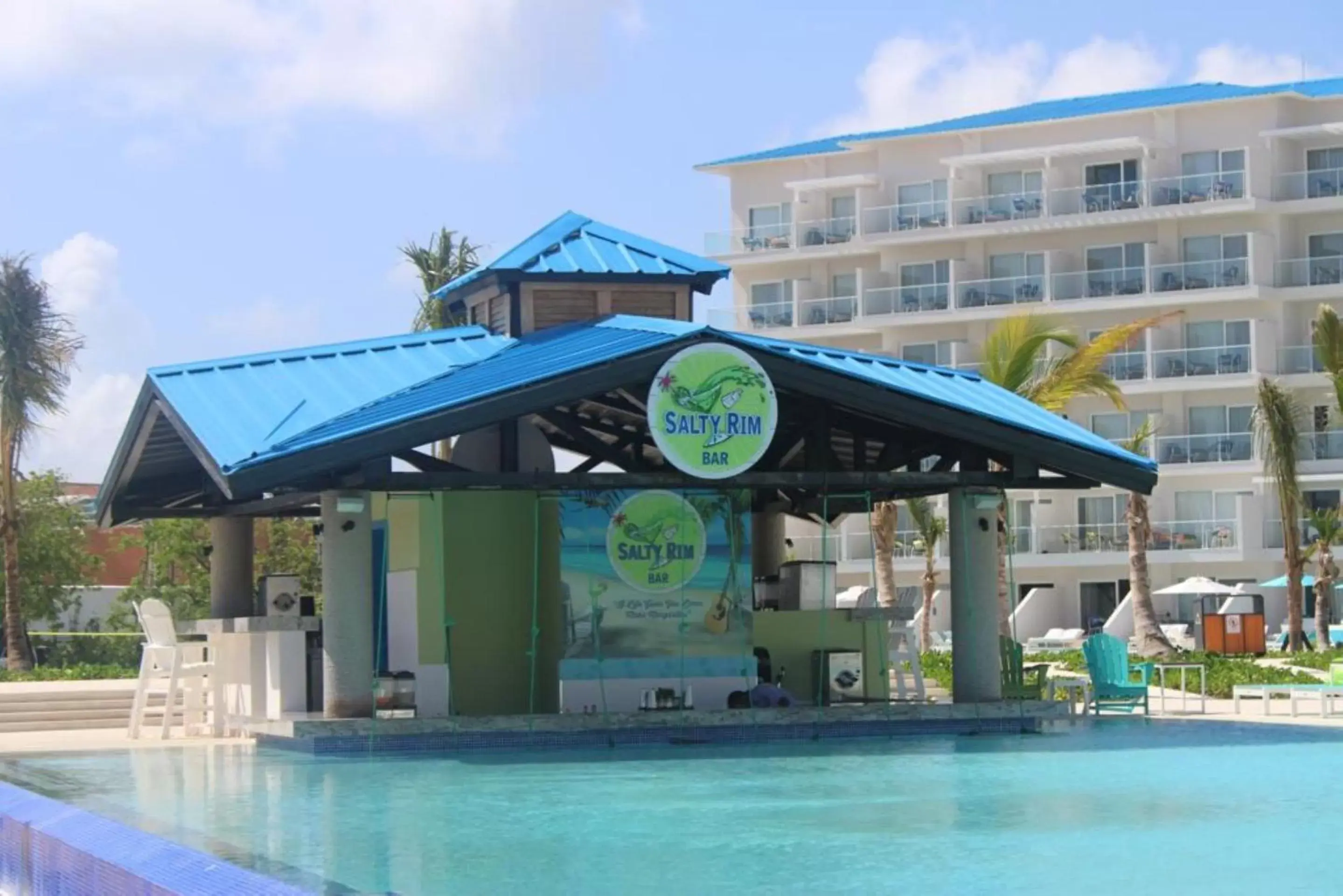 Swimming pool, Property Building in Margaritaville Beach Resort Cap Cana Wave - An All-Inclusive Experience for All