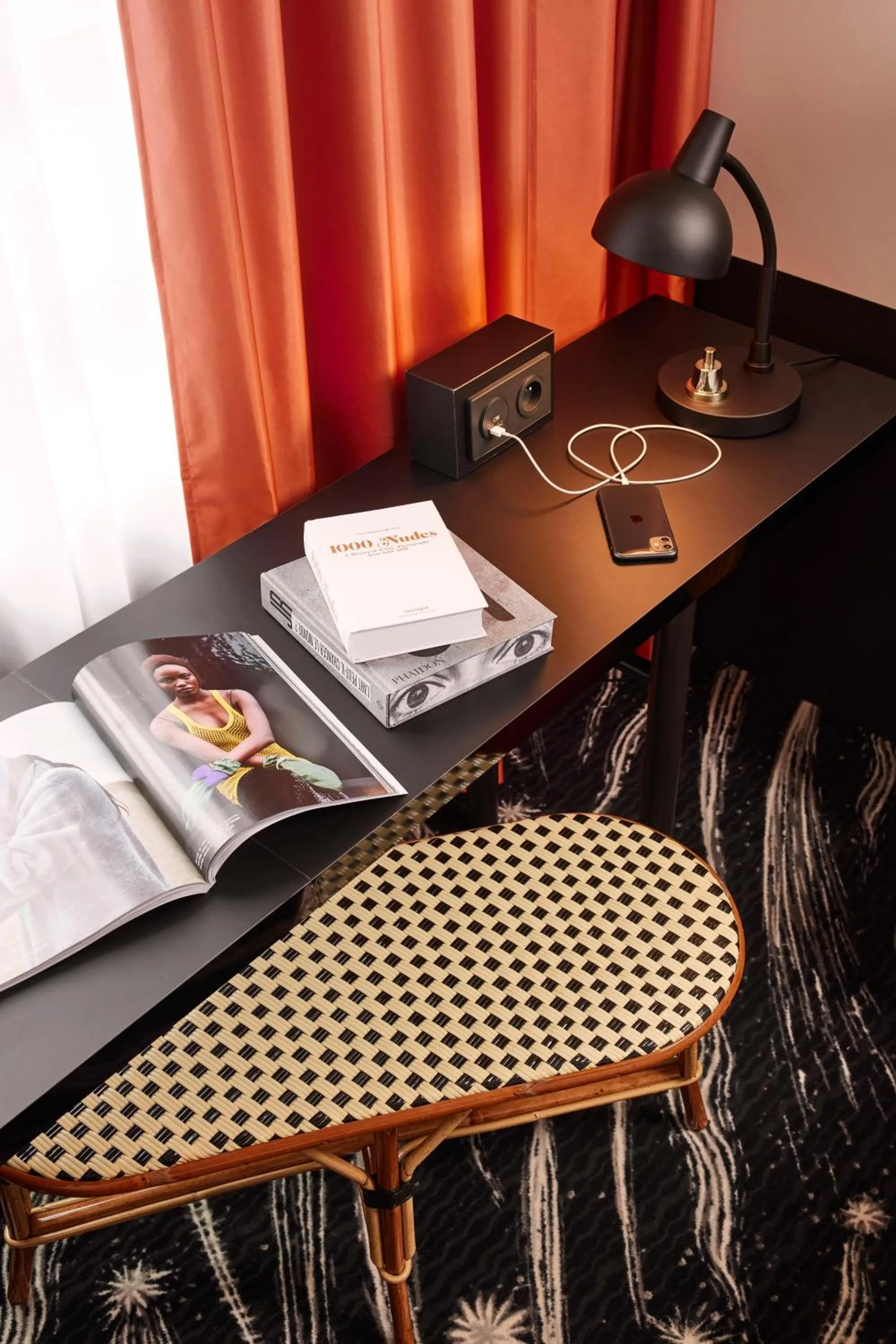 Decorative detail in Mama Shelter Paris La Défense