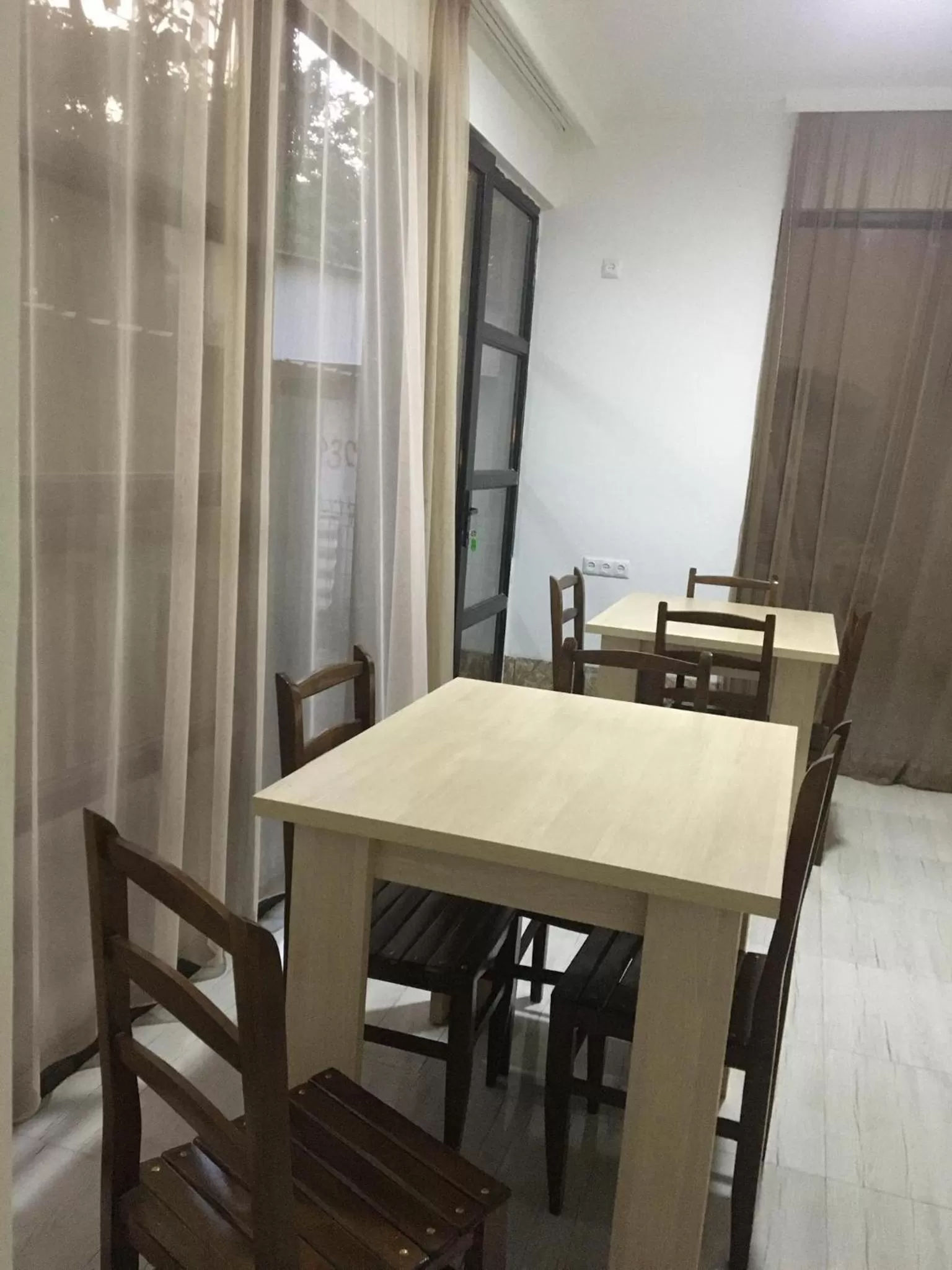 Dining area in Hotel Nino Ureki