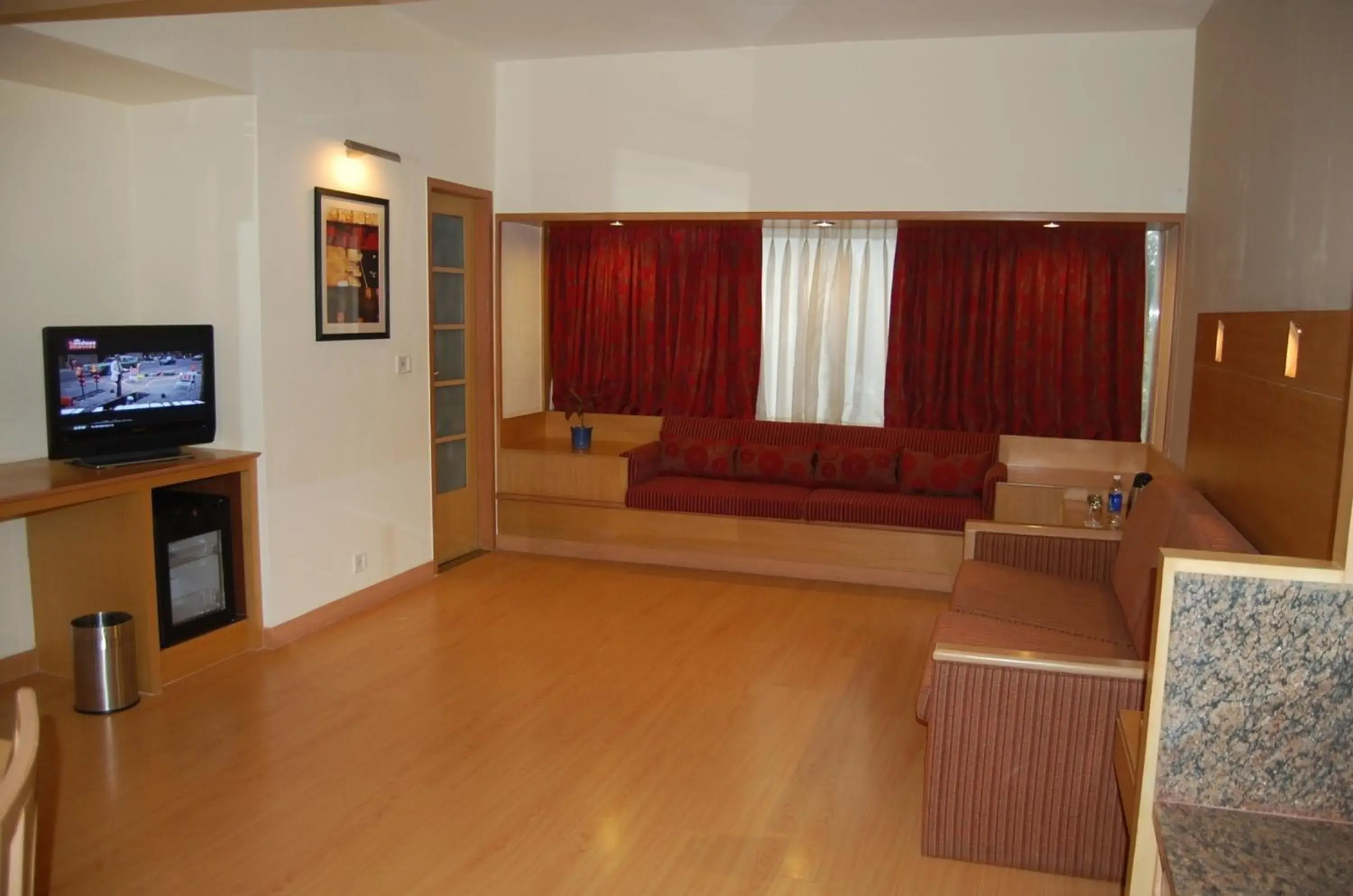 Communal lounge/ TV room, Seating Area in Hotel Vits Aurangabad