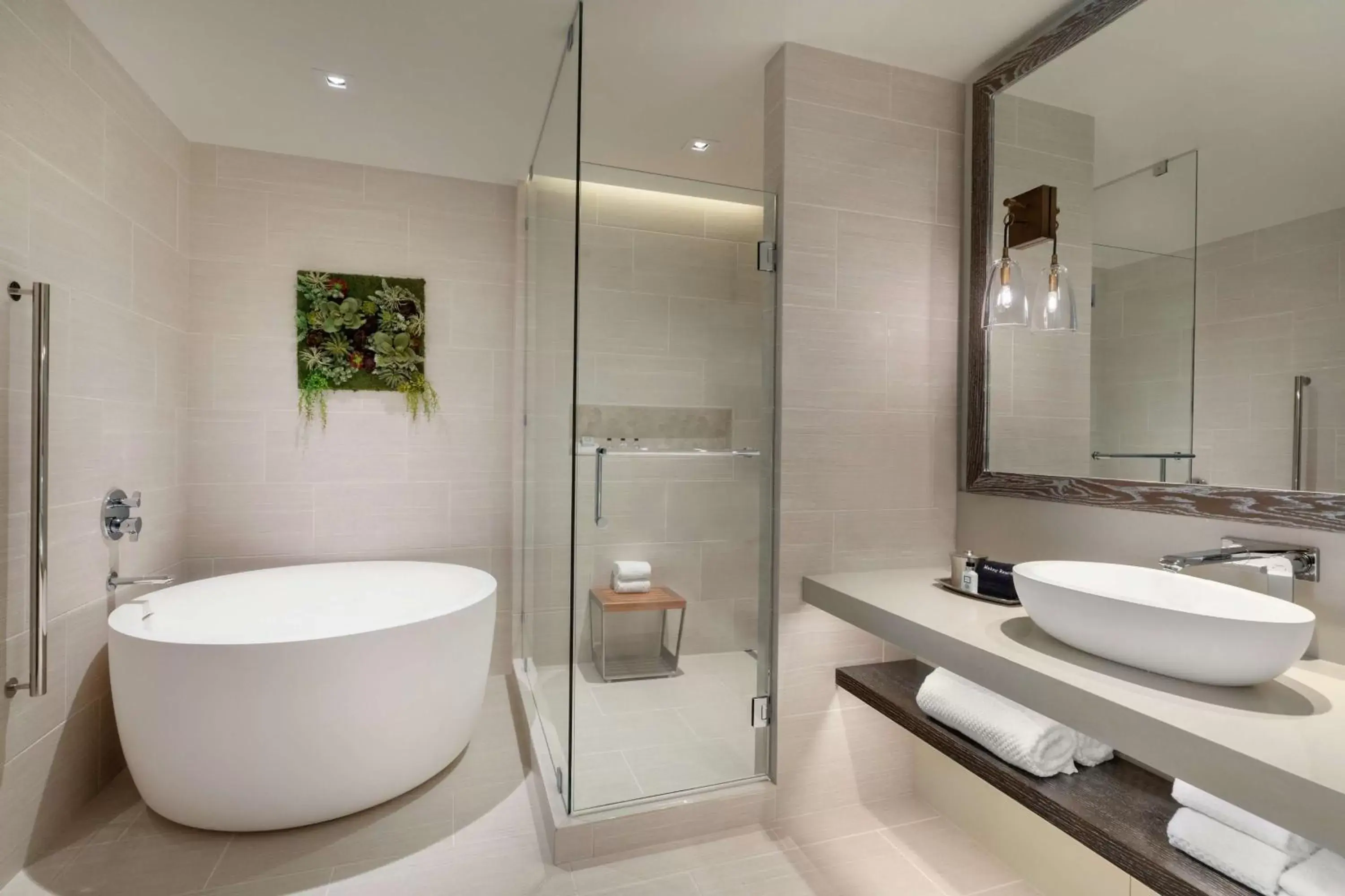 Bathroom in Hoodoo Moab, Curio Collection by Hilton Bathroom in Hoodoo Moab, Curio Collection by Hilton