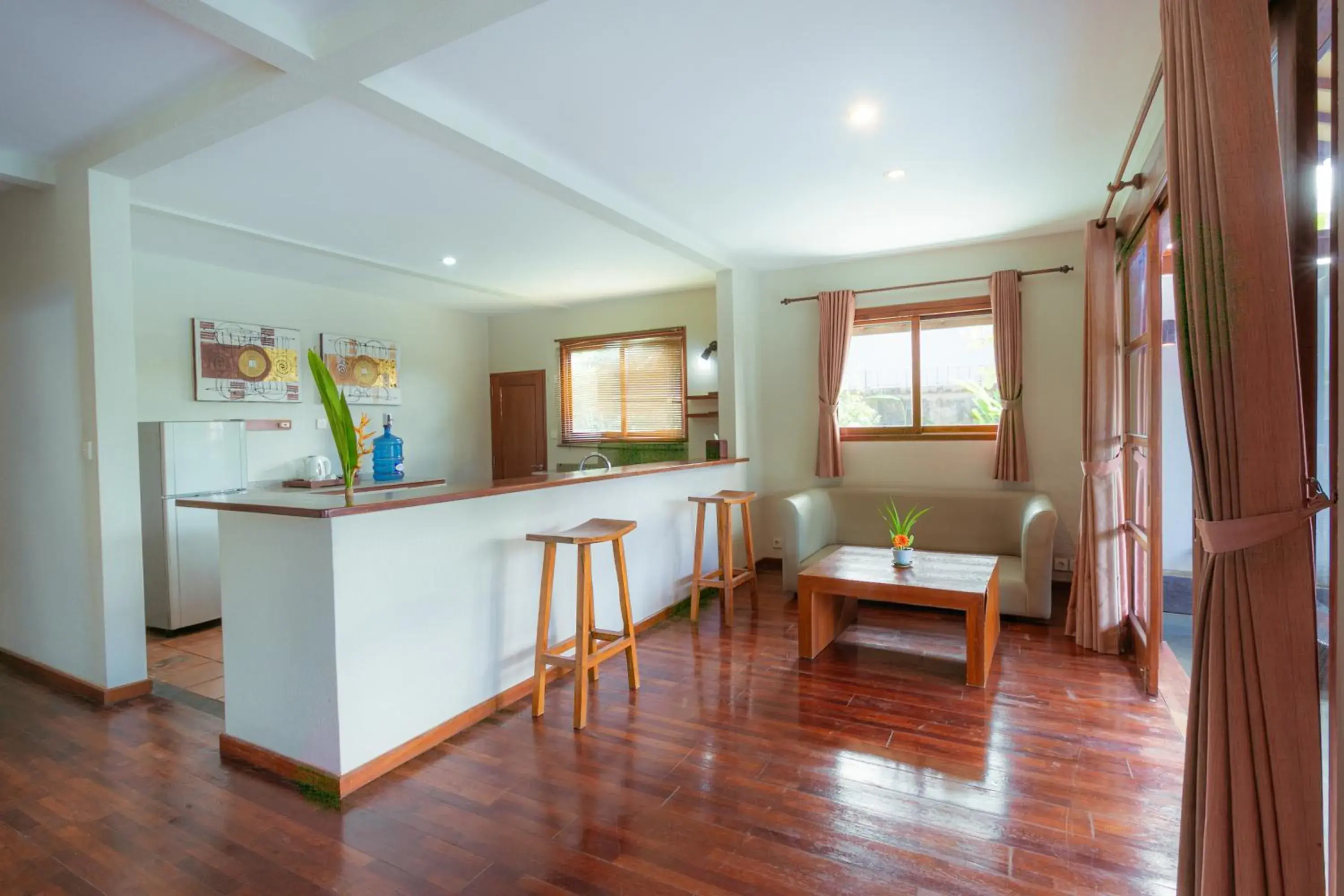 Seating area in The Canggu Boutique Villas and Spa