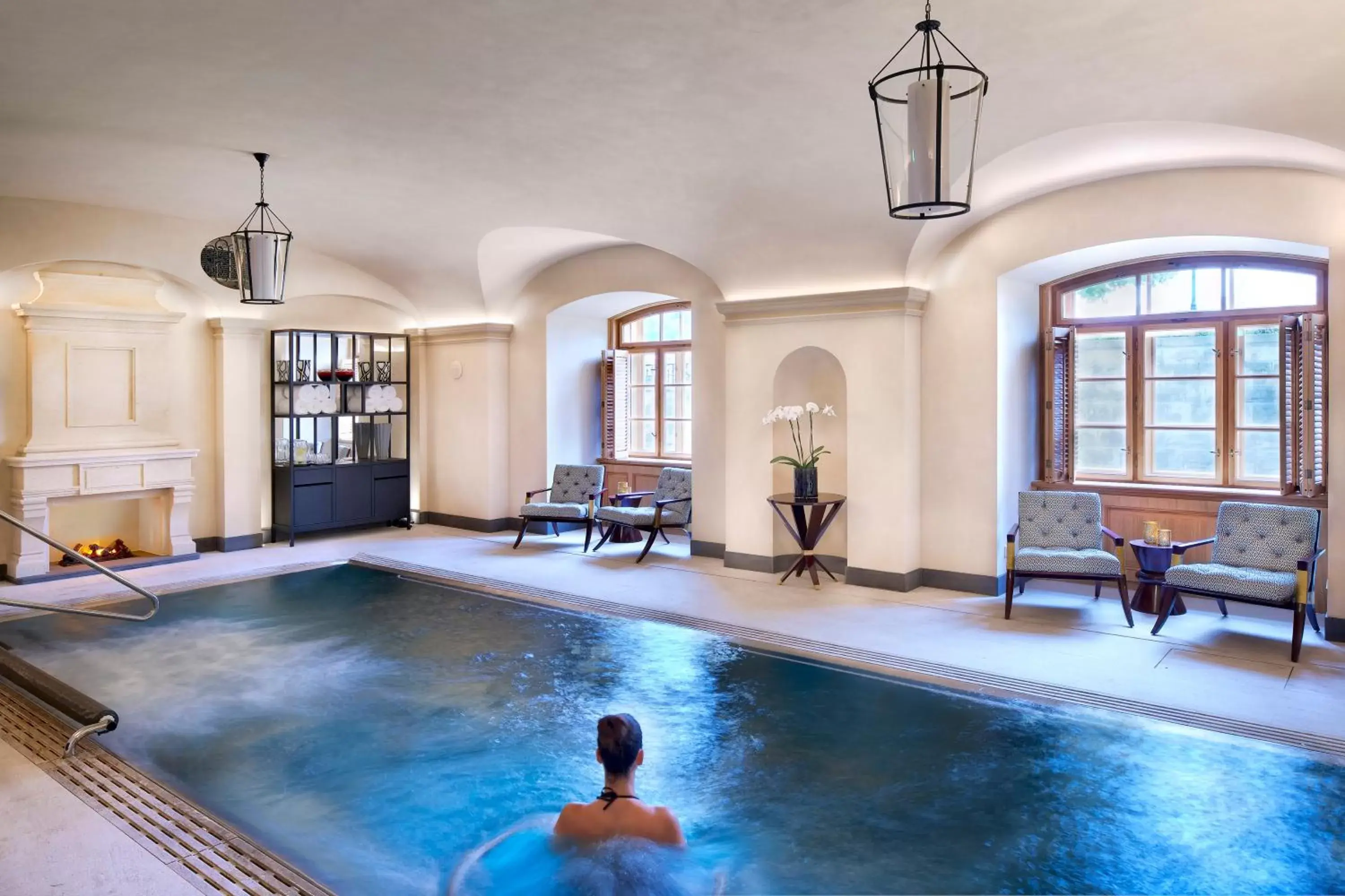 Spa and wellness centre/facilities, Swimming Pool in Four Seasons Hotel Prague