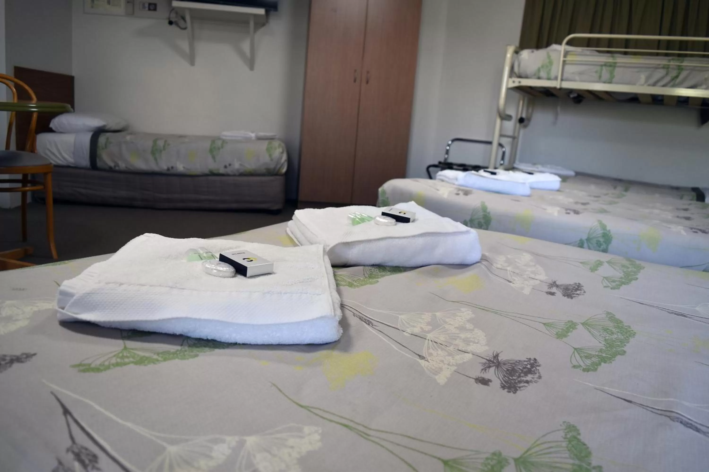 Bed in Ten Dollar Town Motel