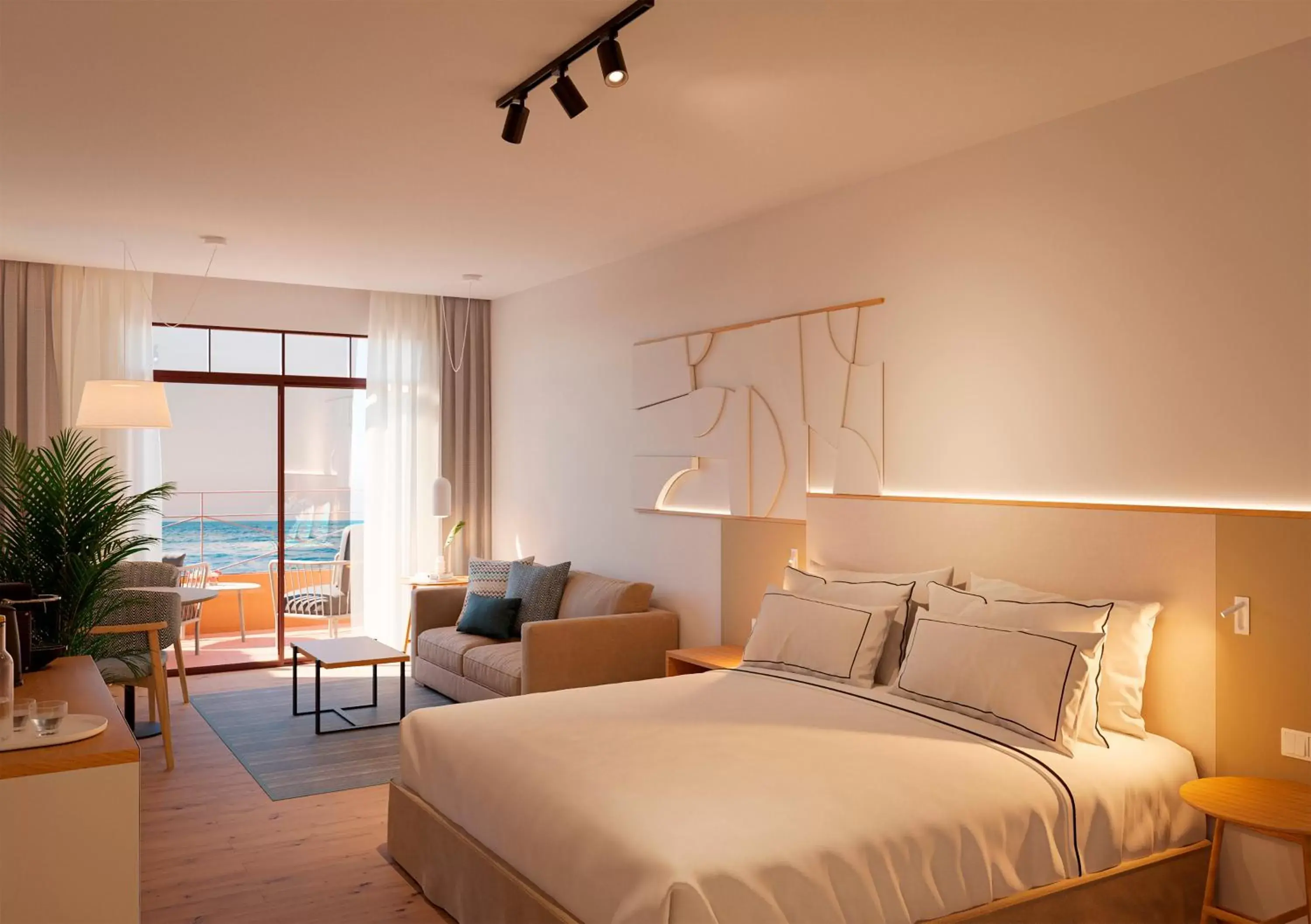 Bed in Melia Jardines del Teide - Adults Only