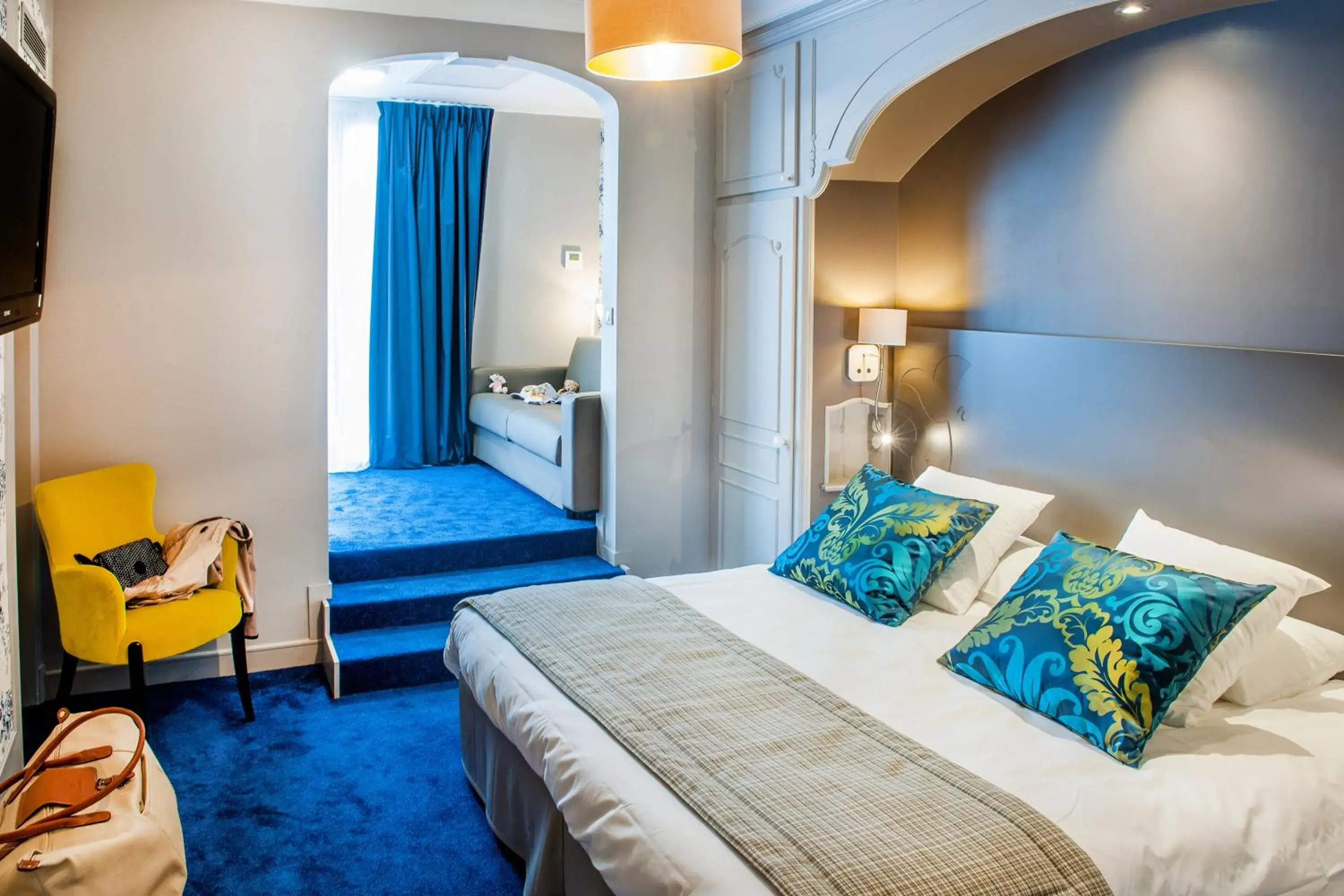 Deluxe Triple Room in Grand Hotel Gallia & Londres