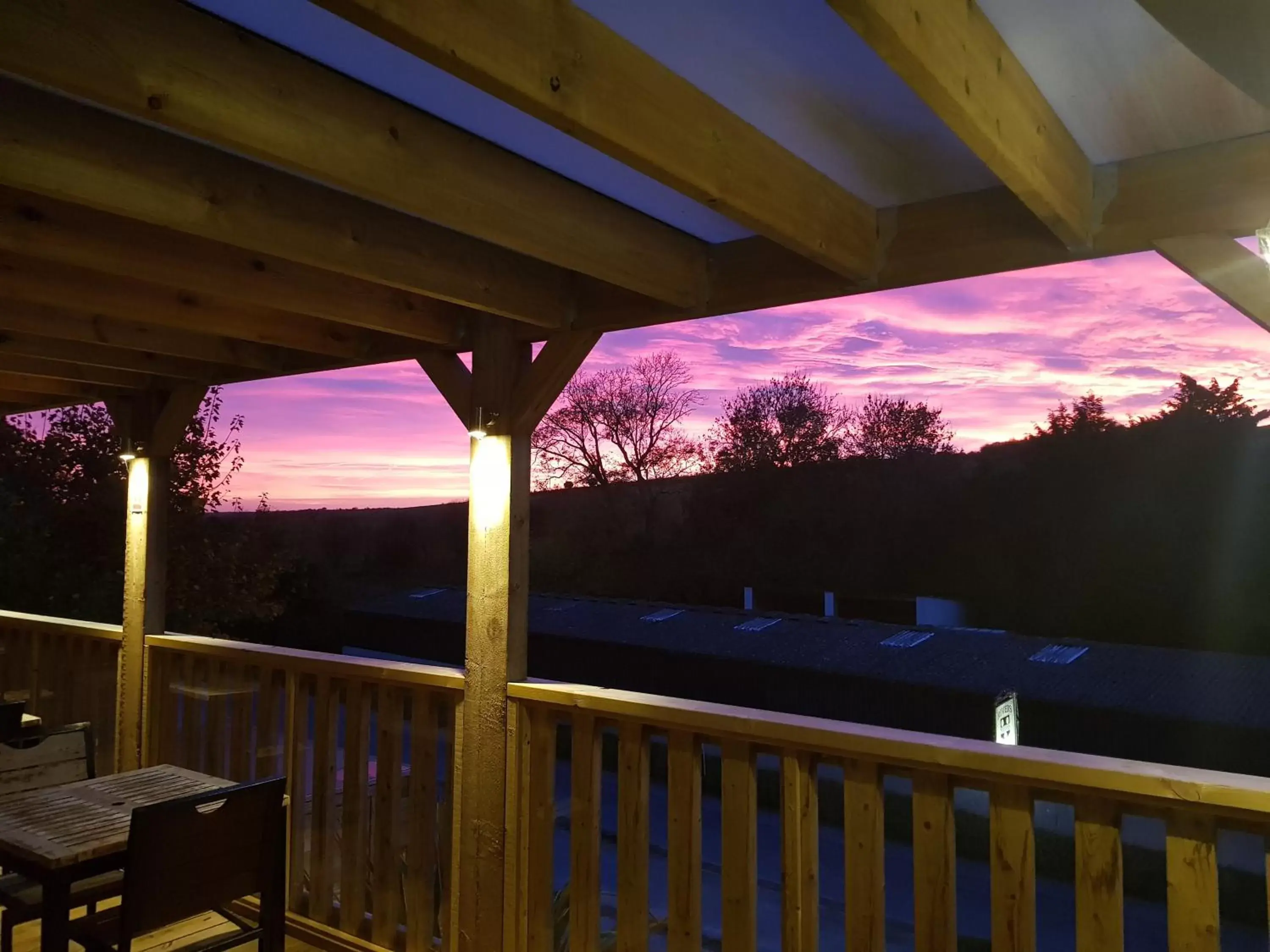 Balcony/Terrace in The Rivers Arms