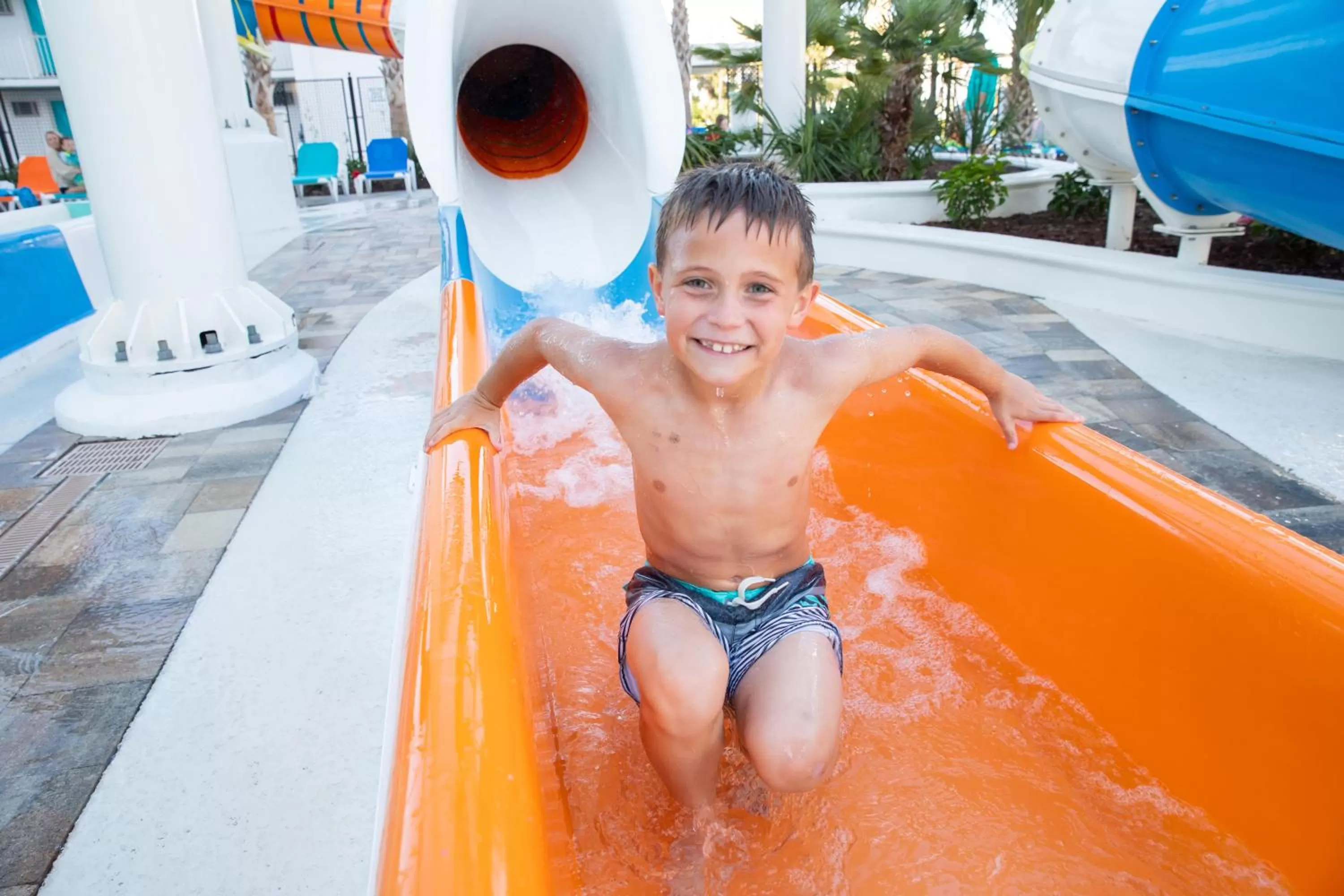 Aqua park in Landmark Resort