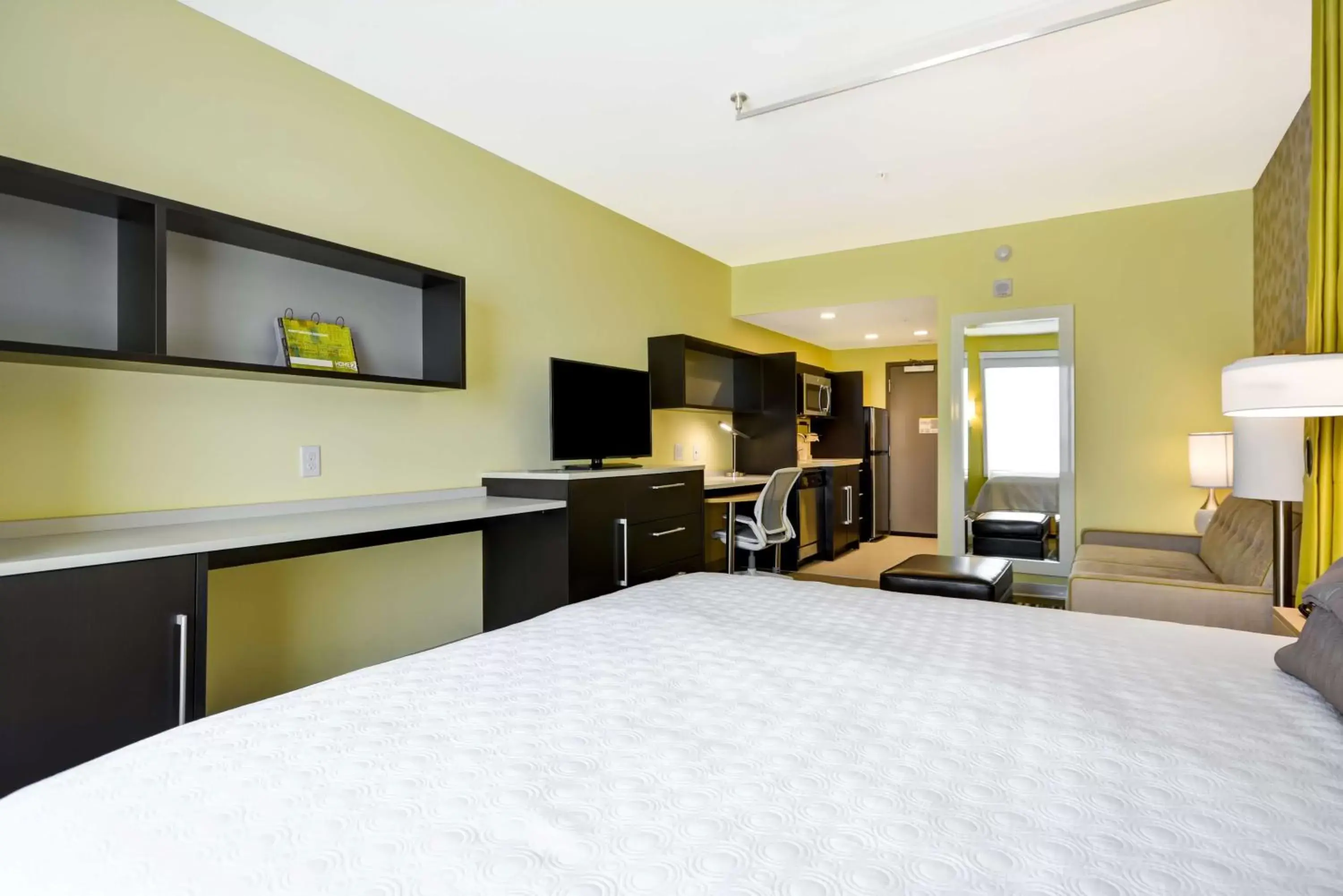 Bedroom, Bed in Home2 Suites By Hilton Rock Hill Bedroom, Bed in Home2 Suites By Hilton Rock Hill