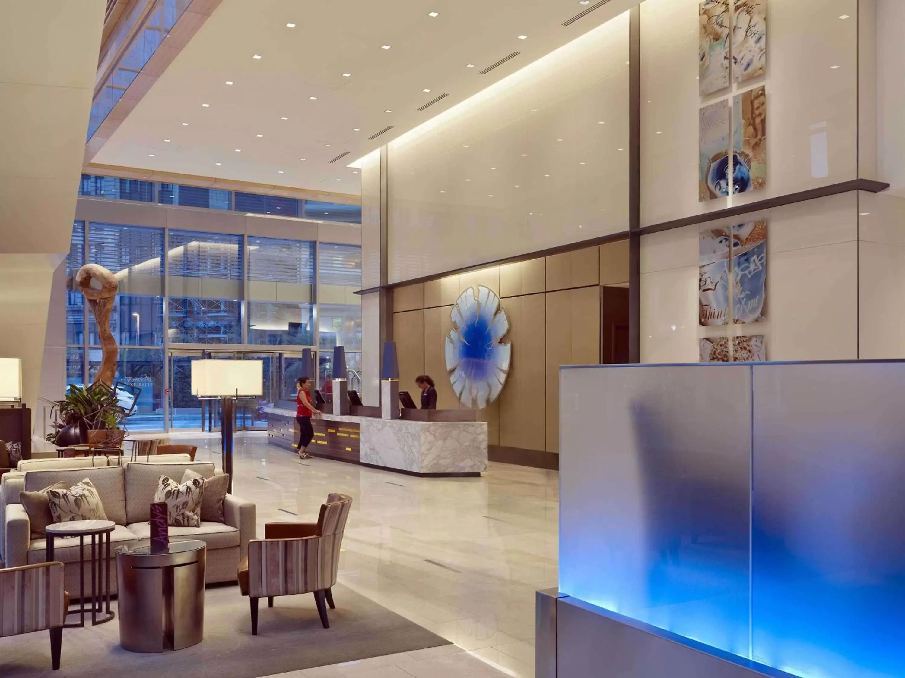 Property building, Lobby/Reception in Fairmont Pittsburgh