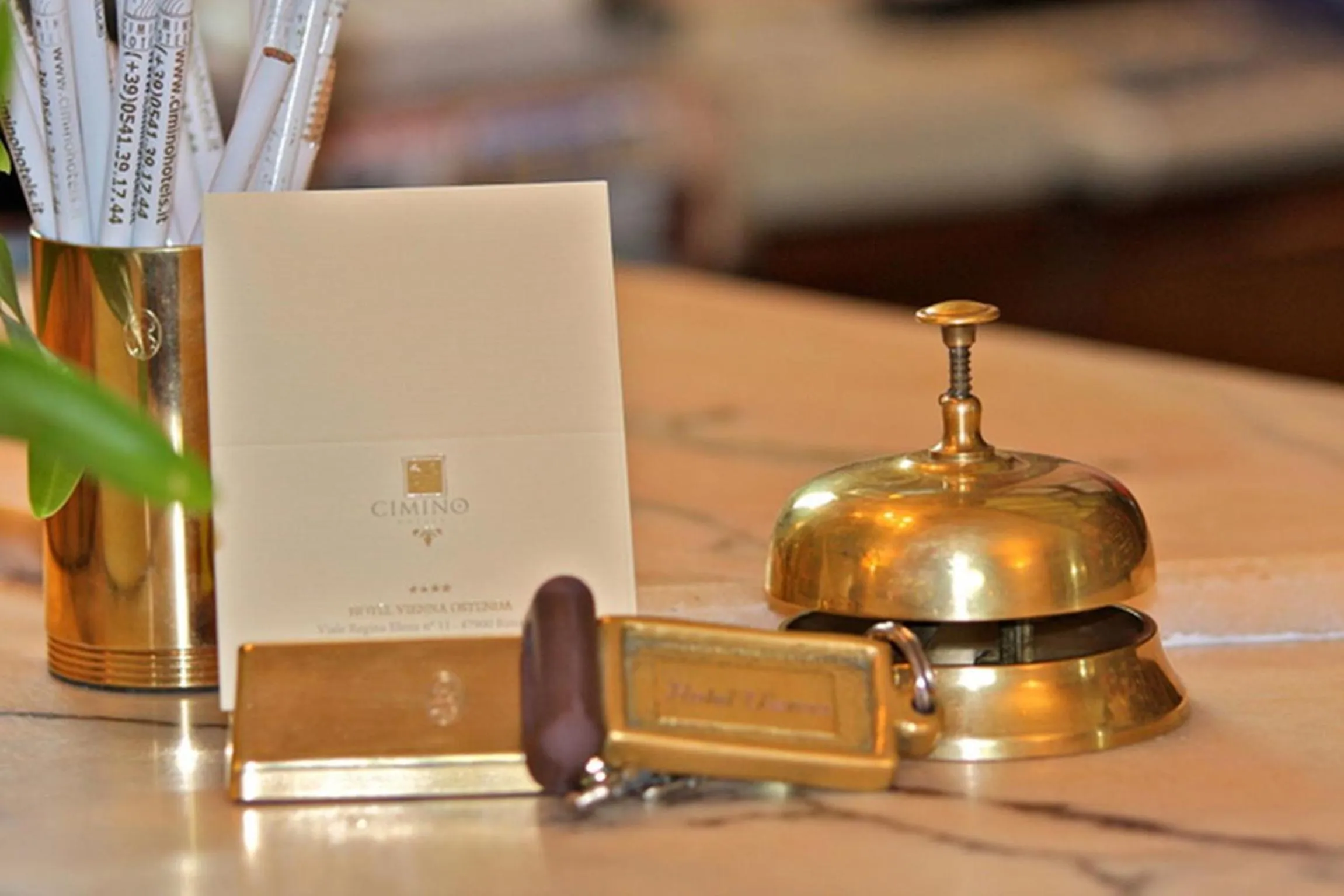 Lobby or reception in Hotel Vienna Ostenda e Ristorante il Danubio