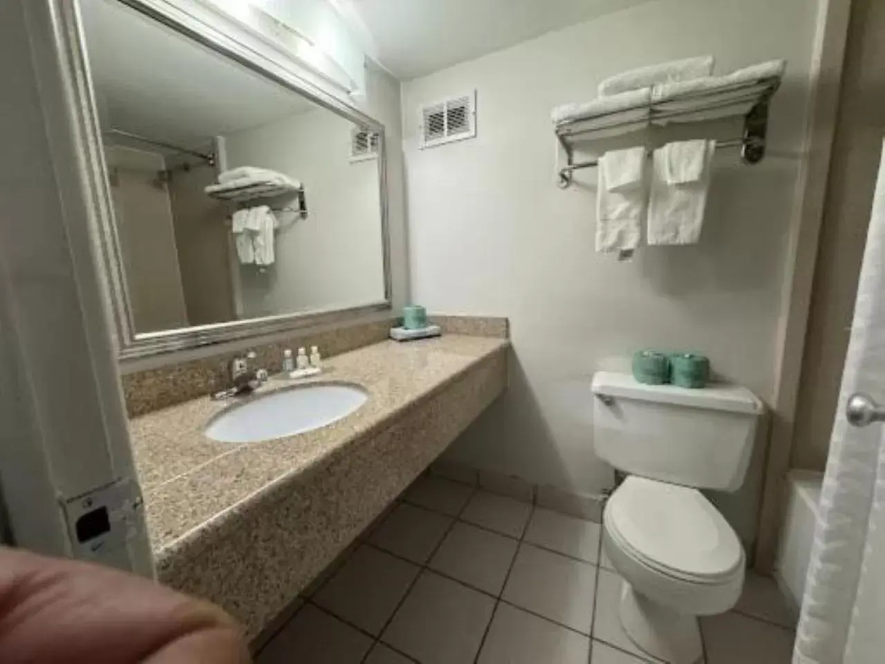 Bathroom in Quality Inn & Suites East Syracuse - Carrier Circle