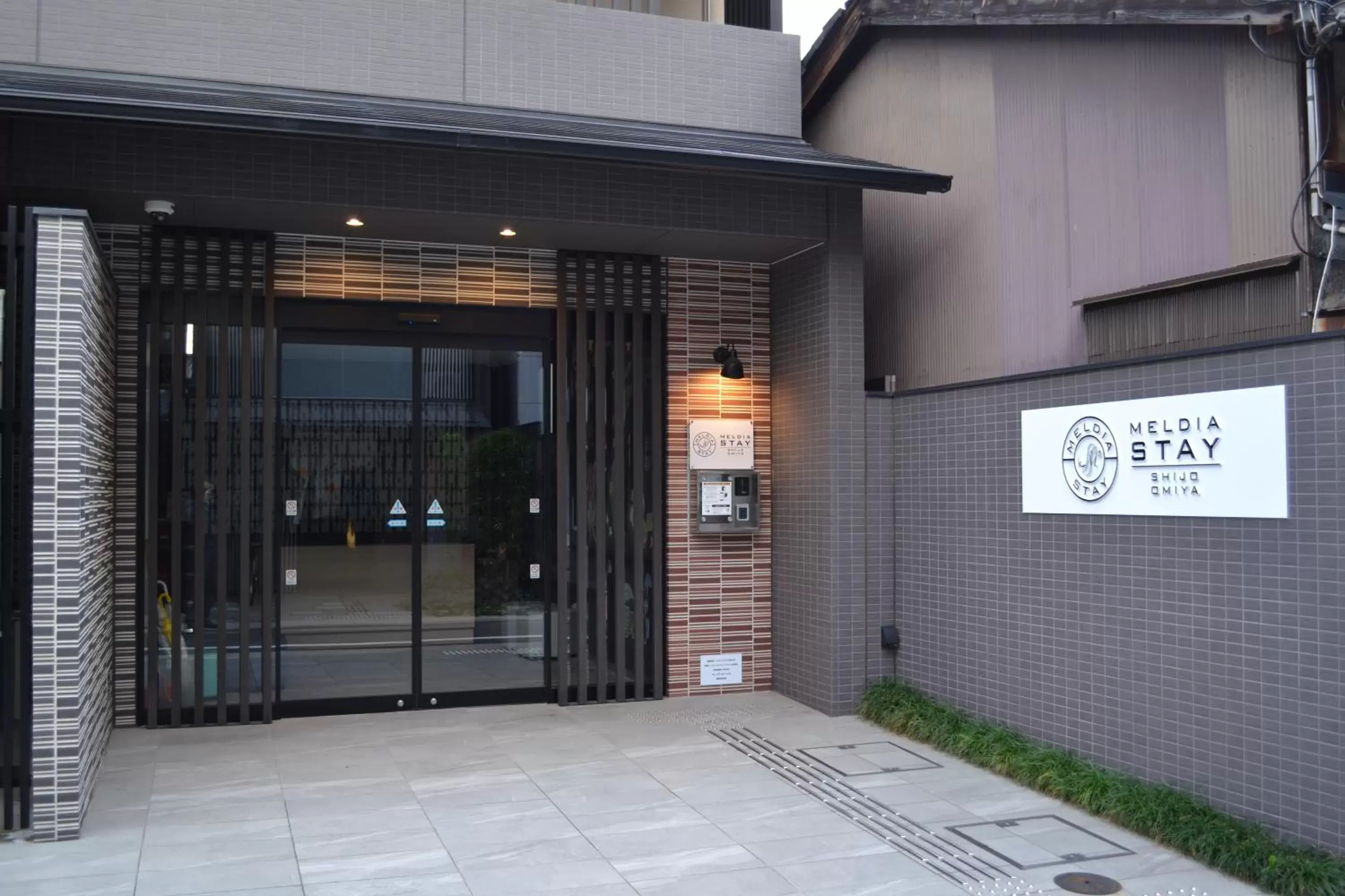 Facade/entrance in Meldia Stay Shijo Omiya