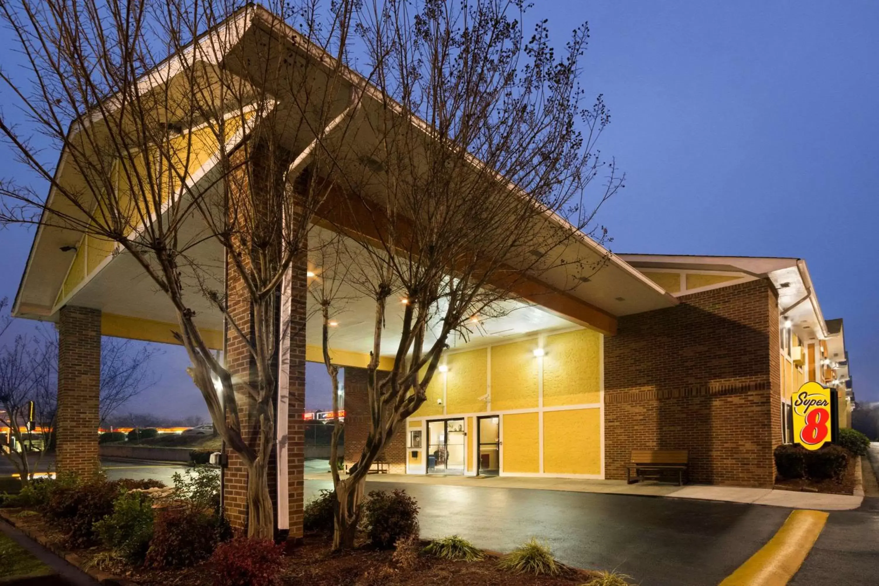 Property Building in Super 8 by Wyndham Charlotte University