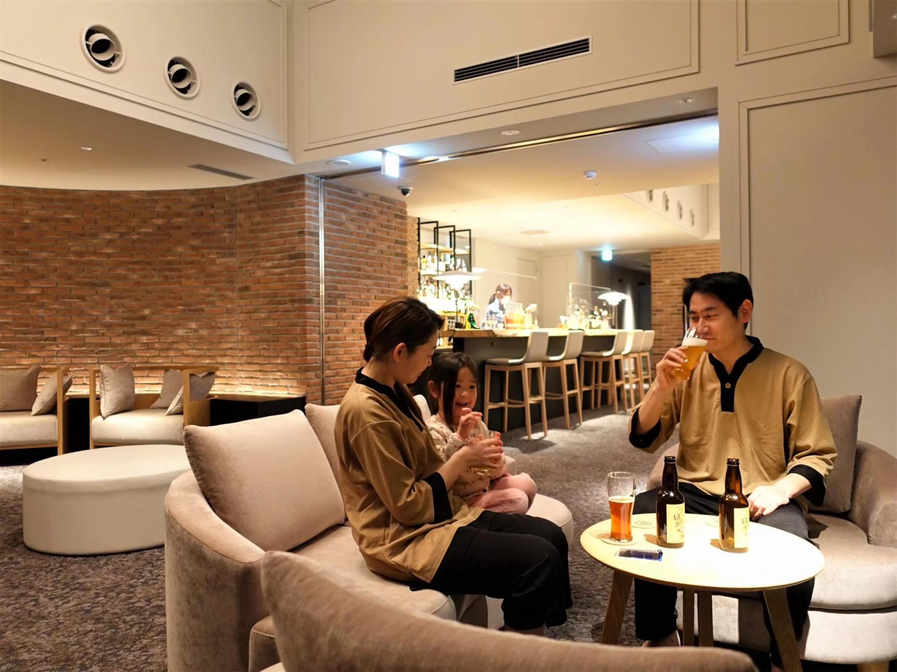 Communal lounge/ TV room in Tokyu Stay Hakodate Asaichi Akarinoyu