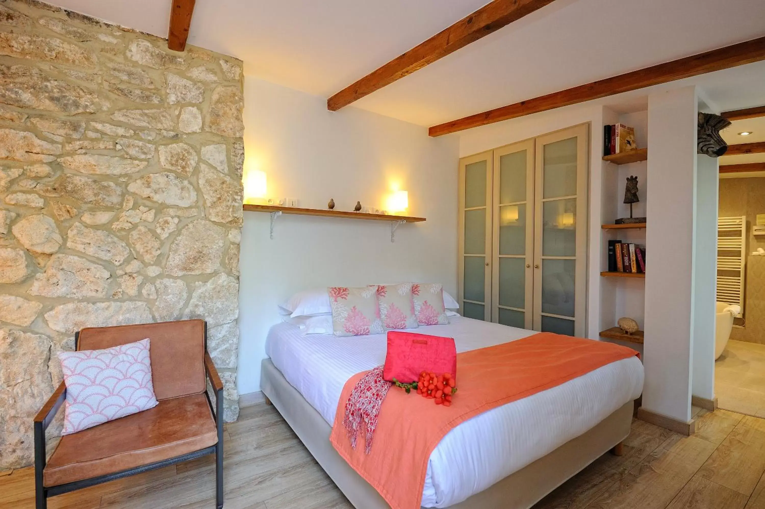 Bedroom, Bed in Lodge de Charme A Cheda