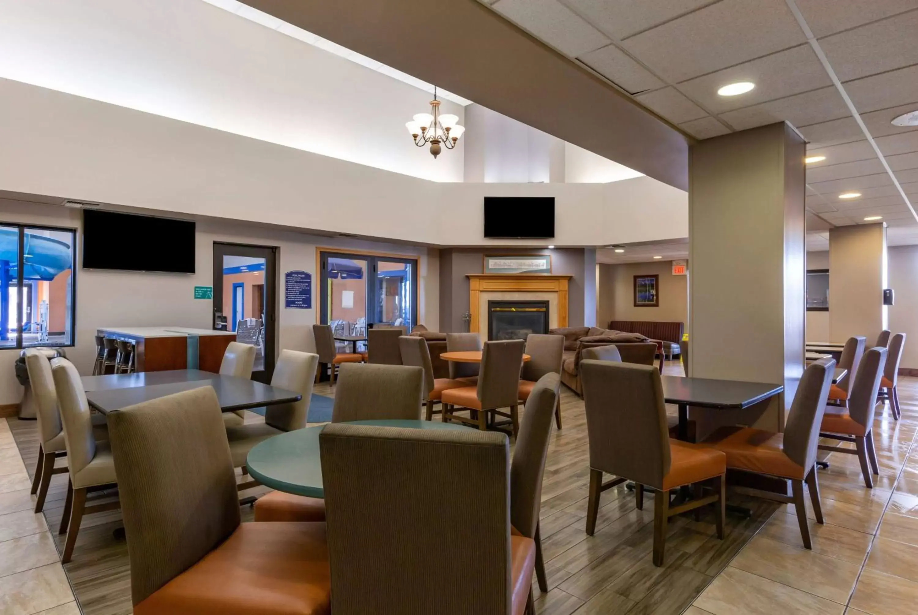 Lobby or reception, Restaurant/Places to Eat in Howard Johnson by Wyndham Billings