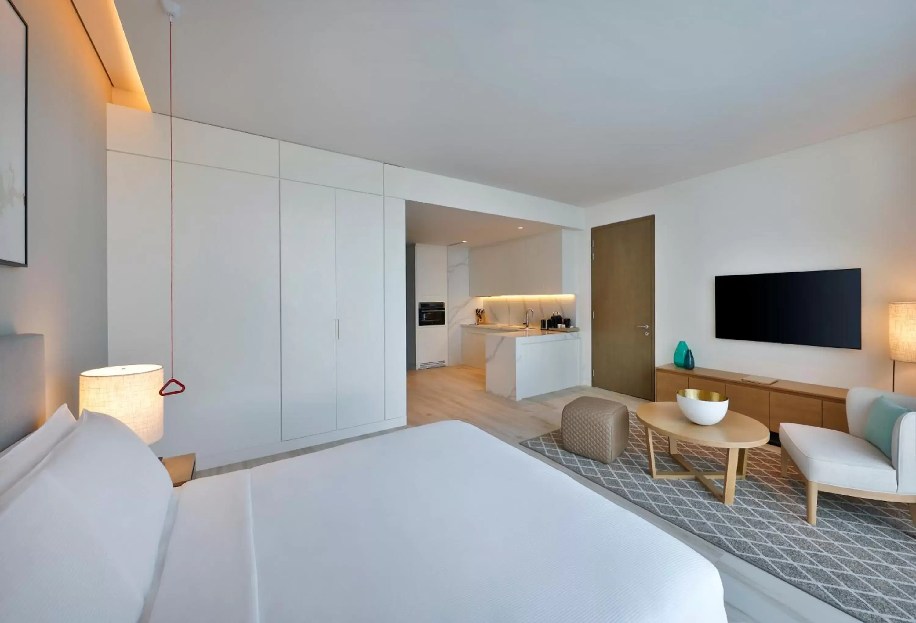 Bed in Doubletree By Hilton Abu Dhabi Yas Island Residences