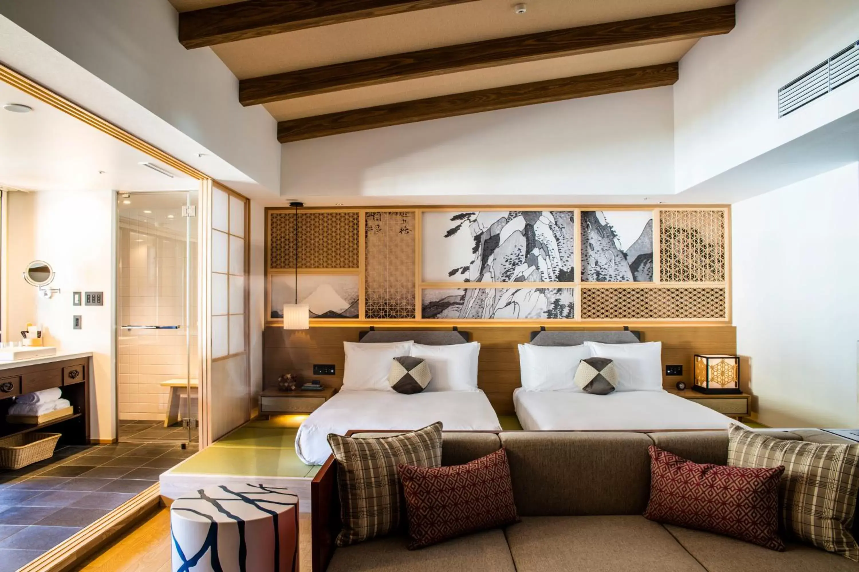 Photo of the whole room, Bed in Hotel Indigo Hakone Gora, an IHG Hotel