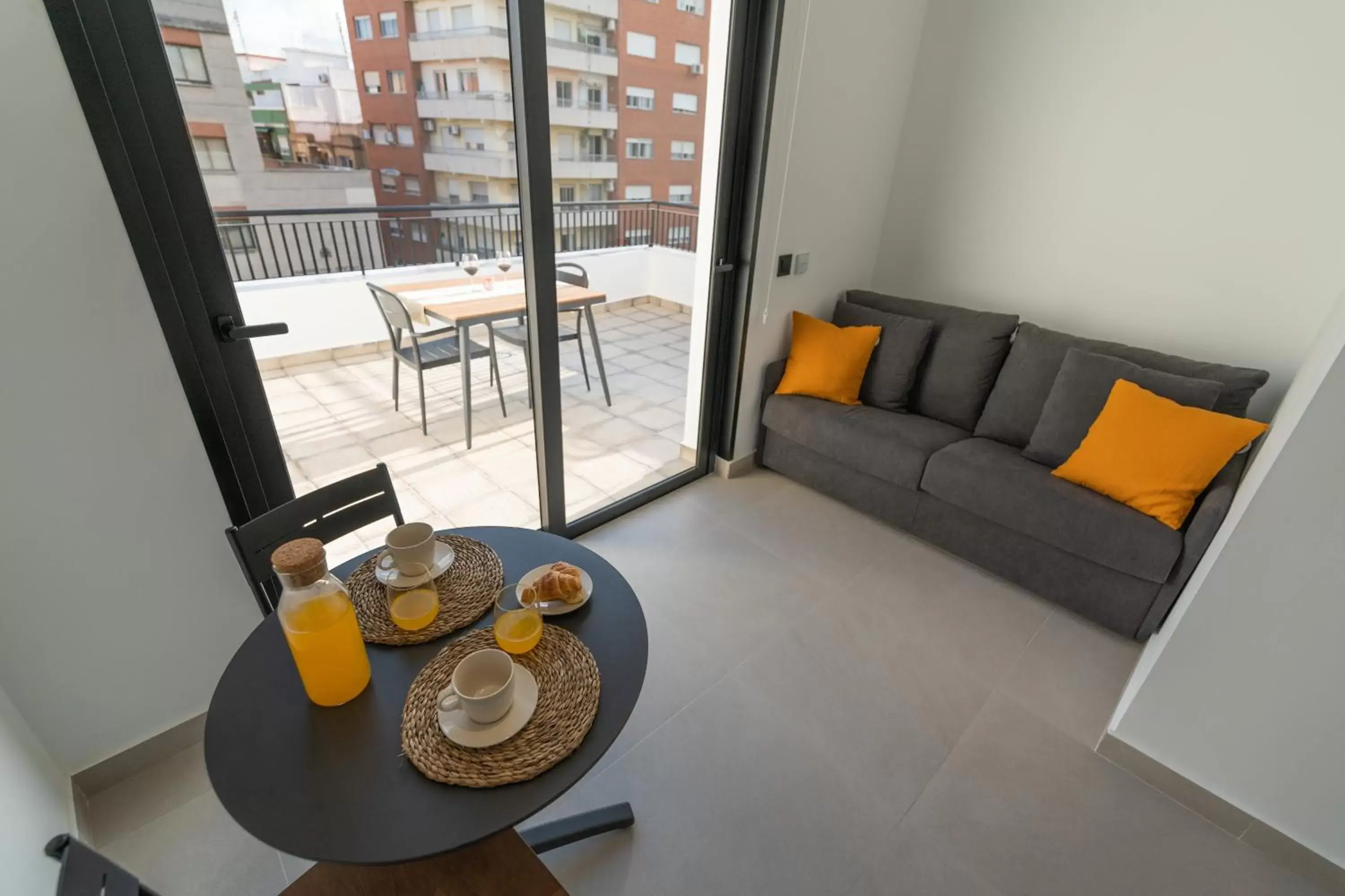 Balcony/Terrace in Suites Puerto Valencia