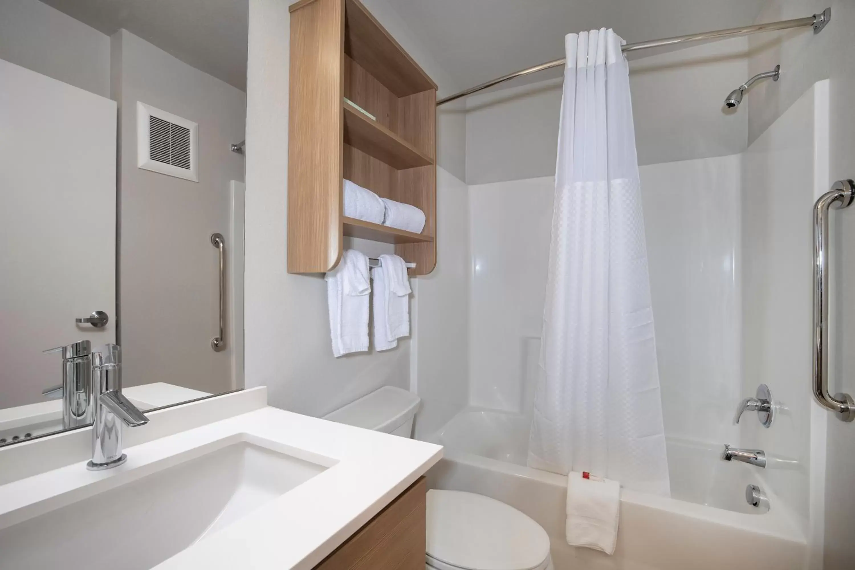 Shower, Bathroom in Microtel Inn & Suites by Wyndham Loveland