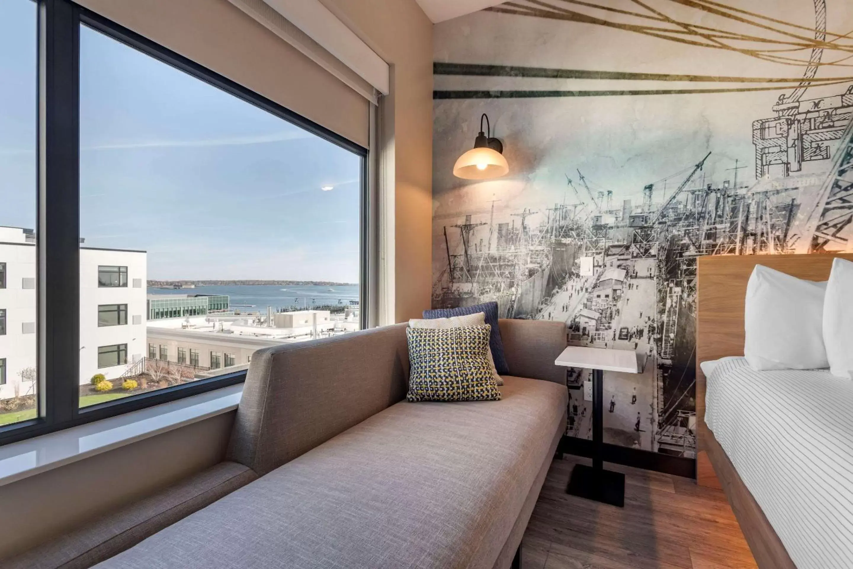 Bedroom, Seating Area in Cambria Hotel Portland Downtown Old Port