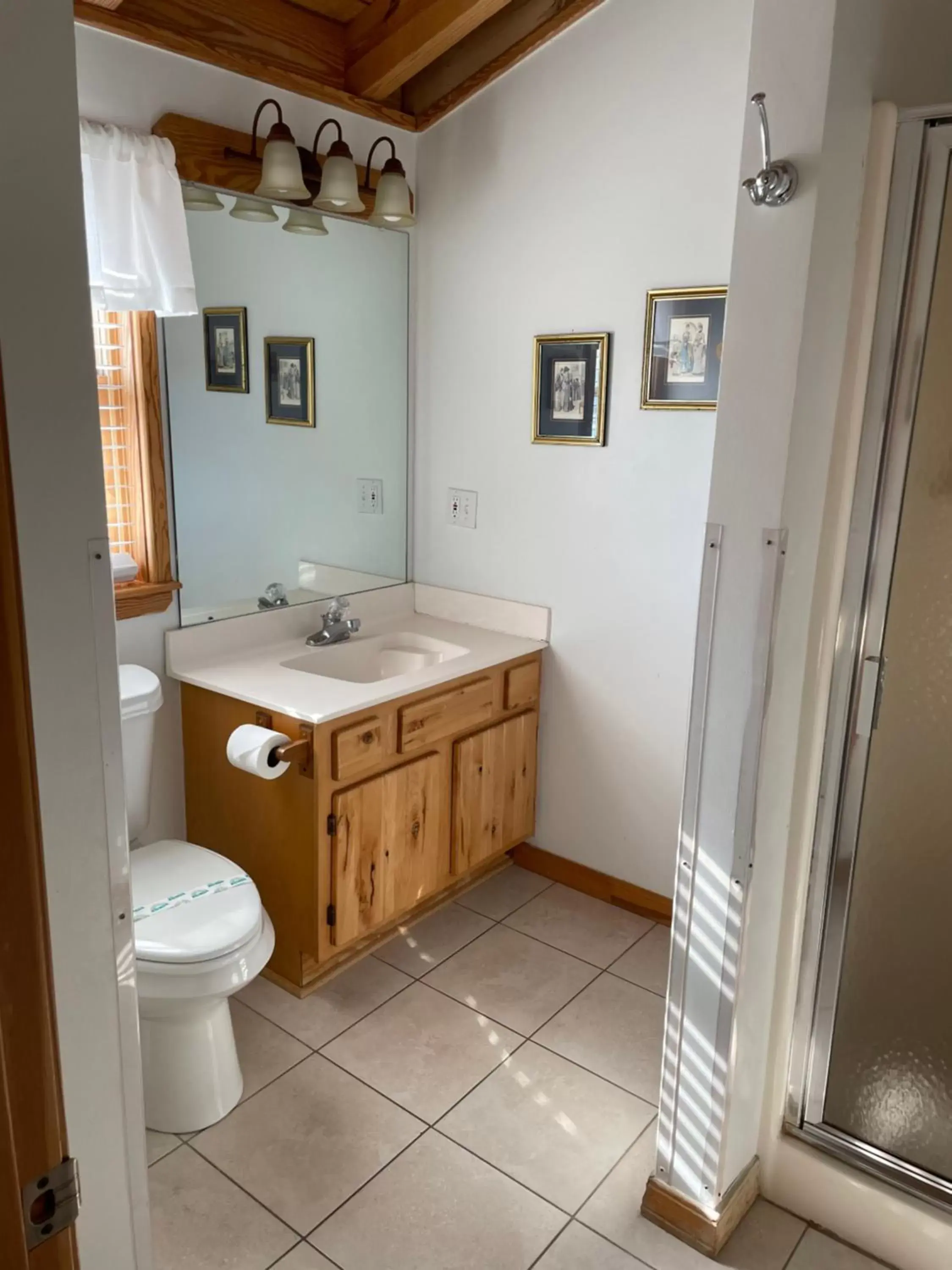 Bathroom in Crown Lake Resort & RV