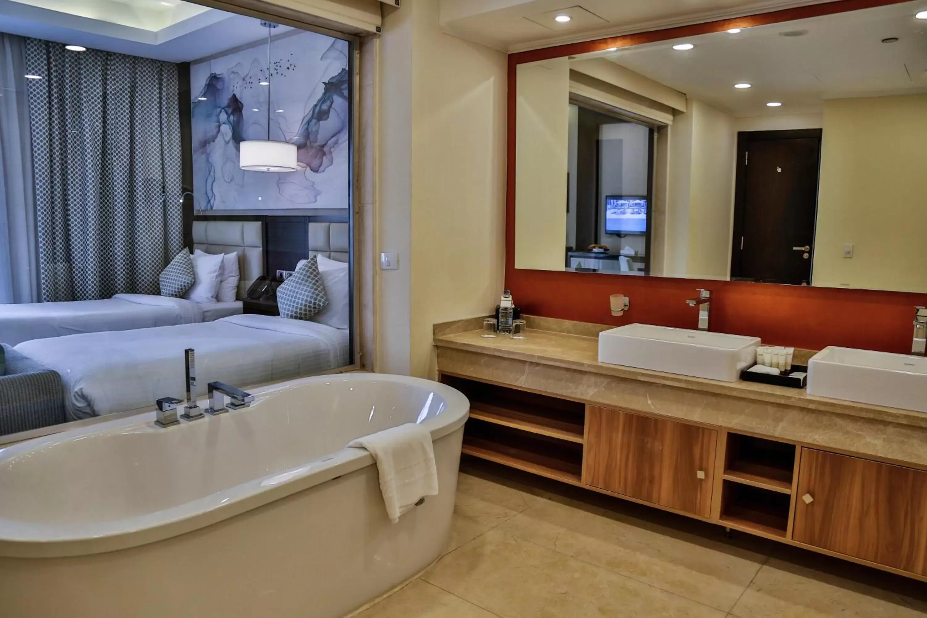 Bathroom in Triumph Luxury Hotel
