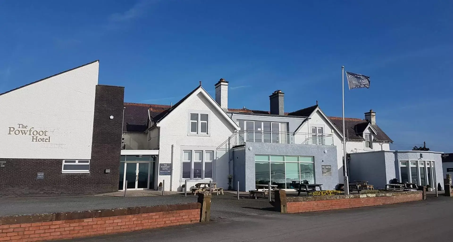 Property building in The Powfoot Hotel, Annan