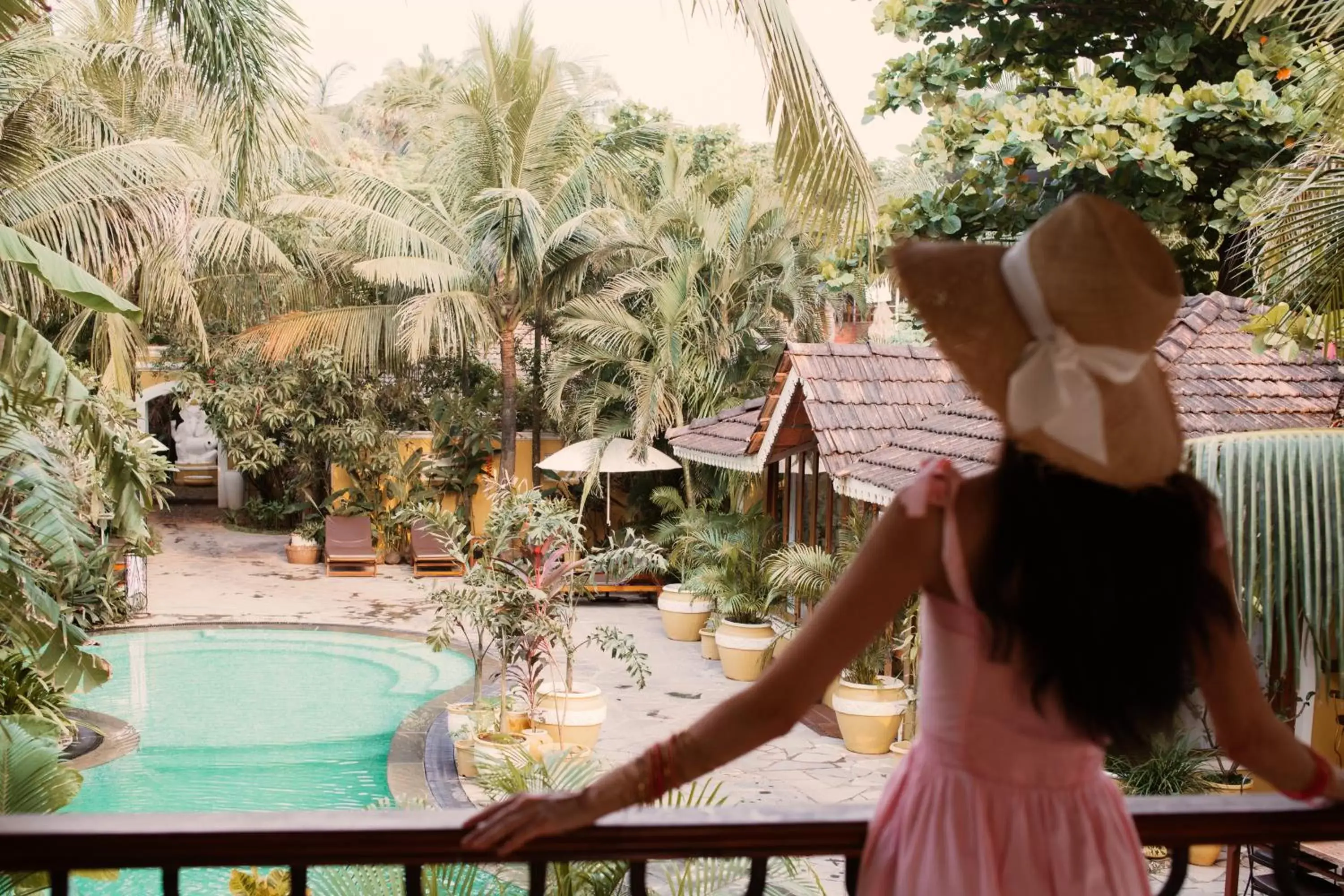 Garden, Swimming Pool in Fiesta Beach Resort