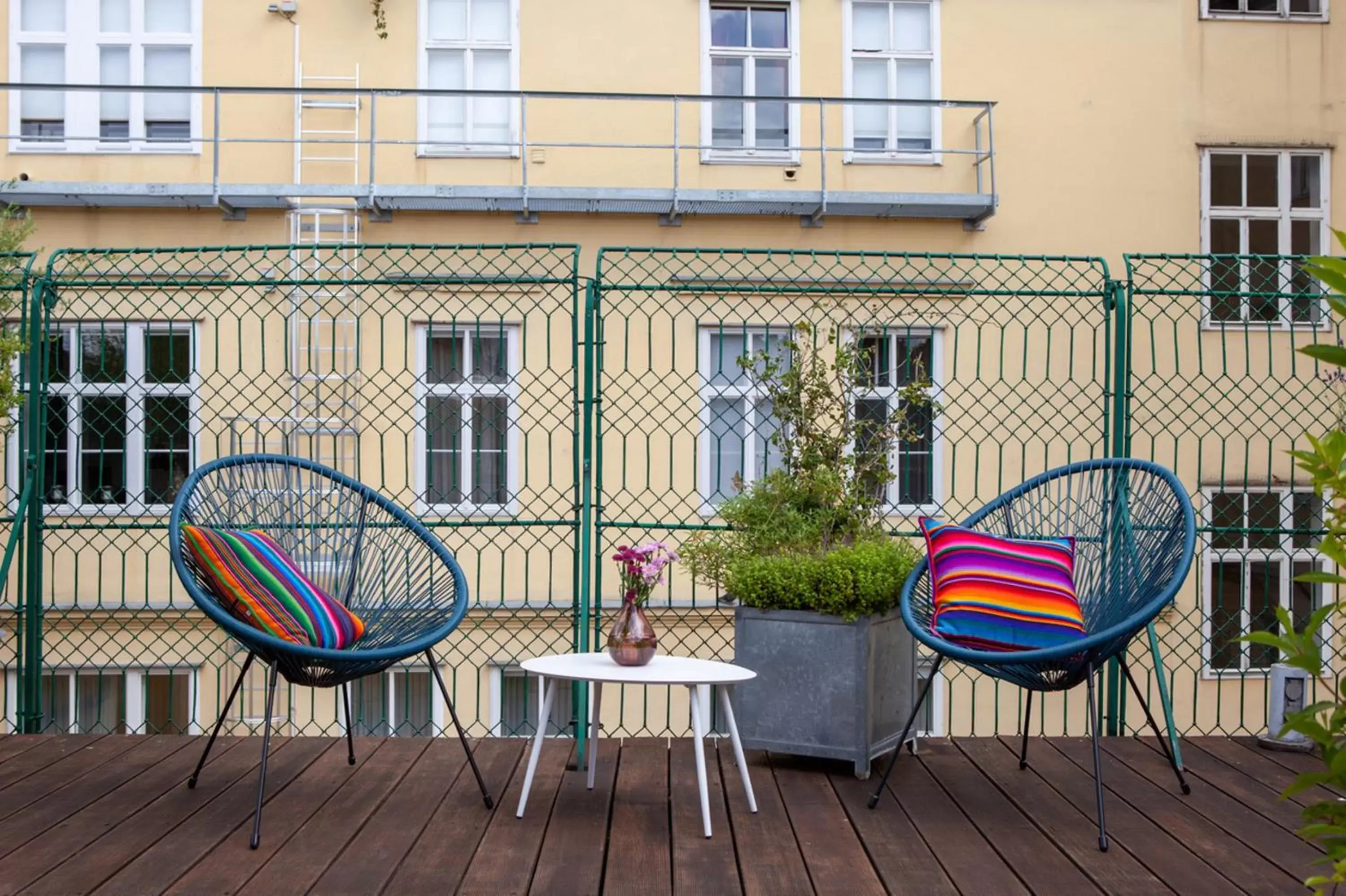 Balcony/Terrace in Small Luxury Hotel Altstadt Vienna