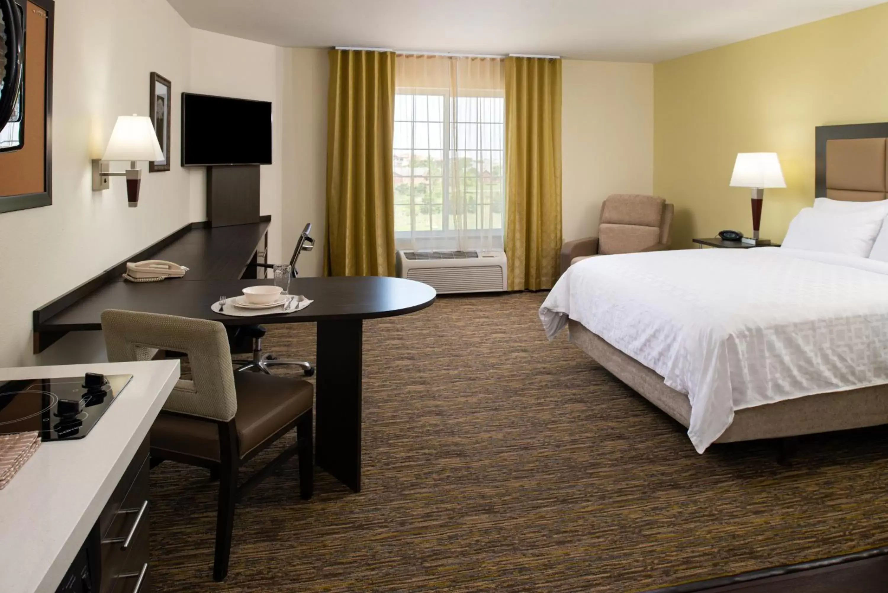 Photo of the whole room in Candlewood Suites Olathe, an IHG Hotel