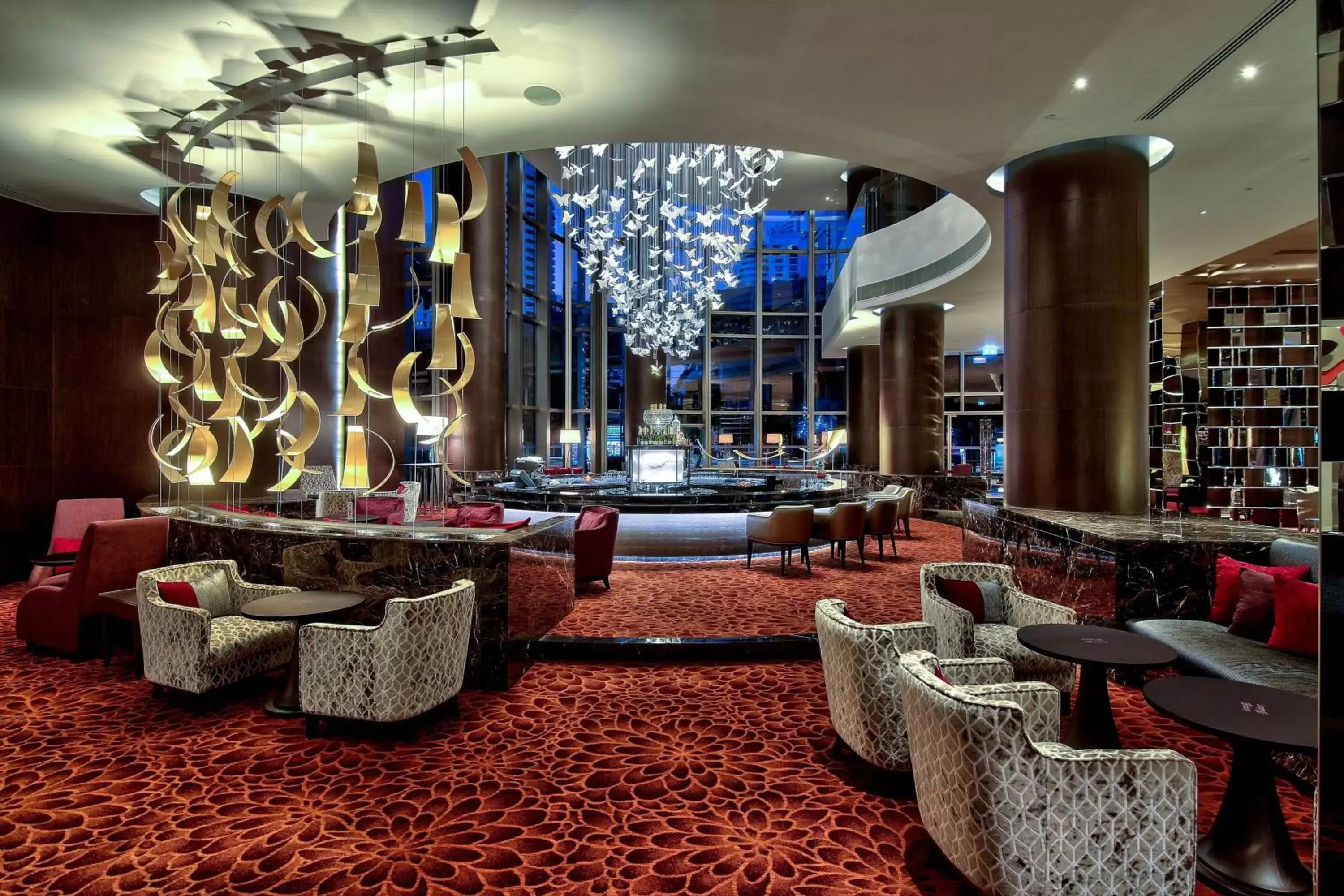 Lobby or reception, Lounge/Bar in Radisson Blu Plaza Bangkok