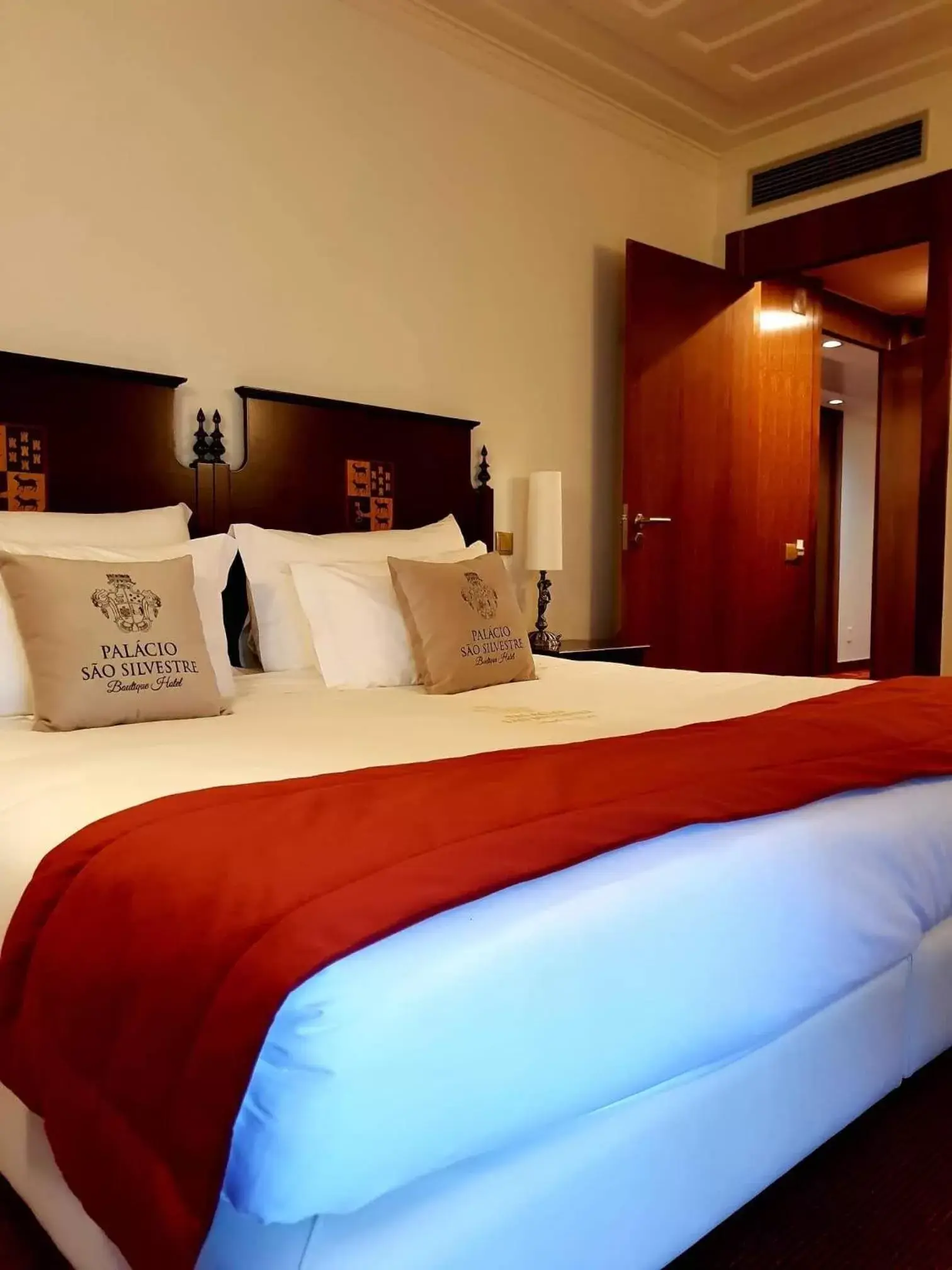 Bed in Palacio São Silvestre-Boutique Hotel