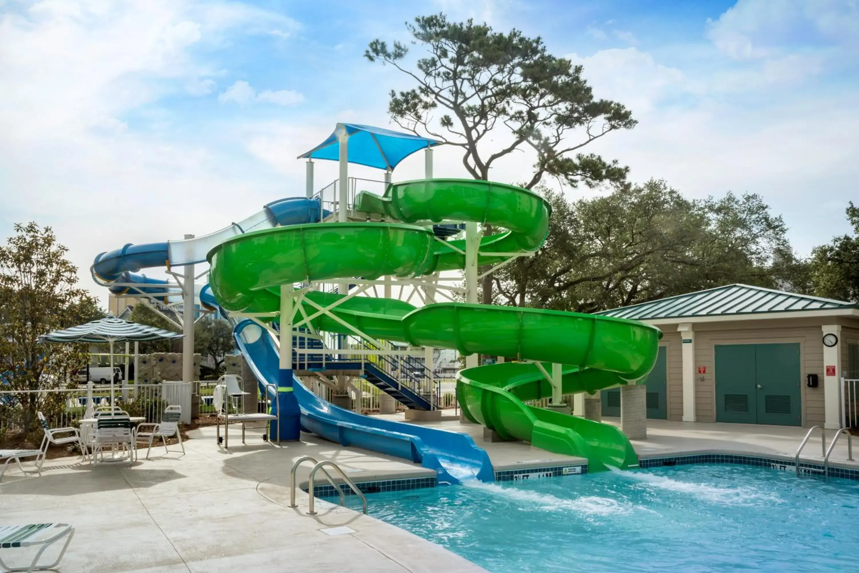 Swimming pool, Water Park in Holiday Inn Club Vacations South Beach Resort, an IHG Hotel