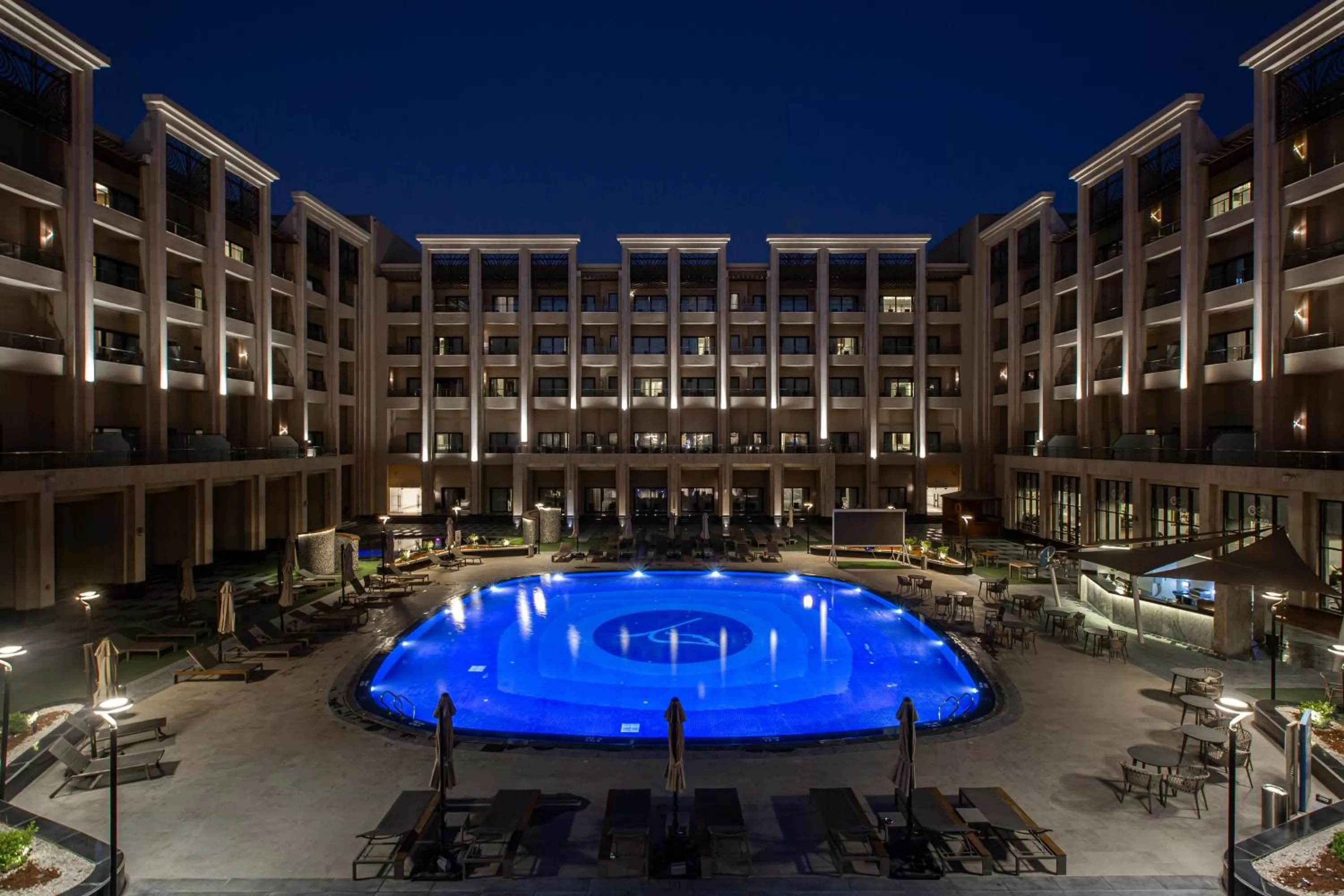 Property building in Triumph Luxury Hotel