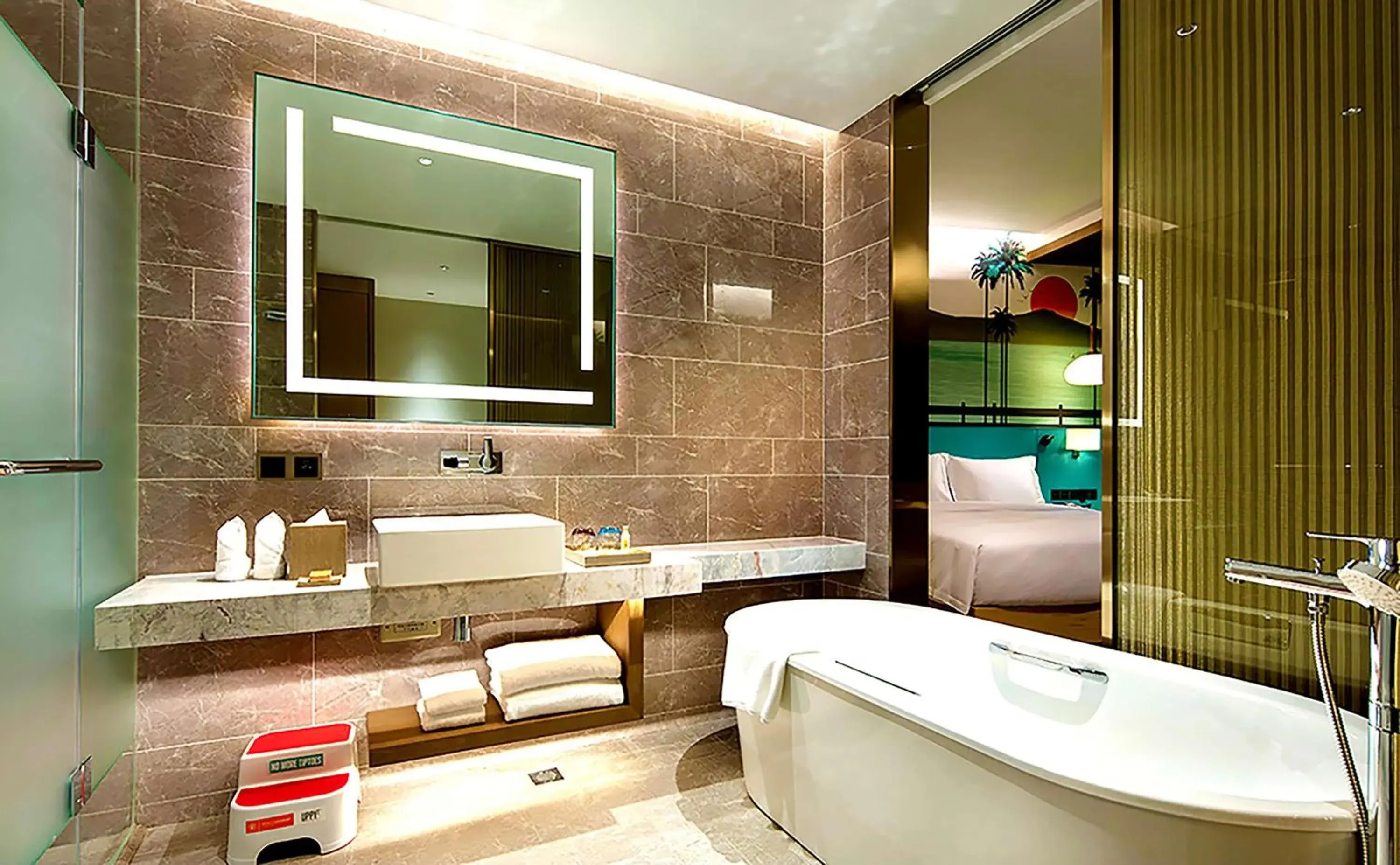 Bathroom in Hilton Garden Inn Sanya, China