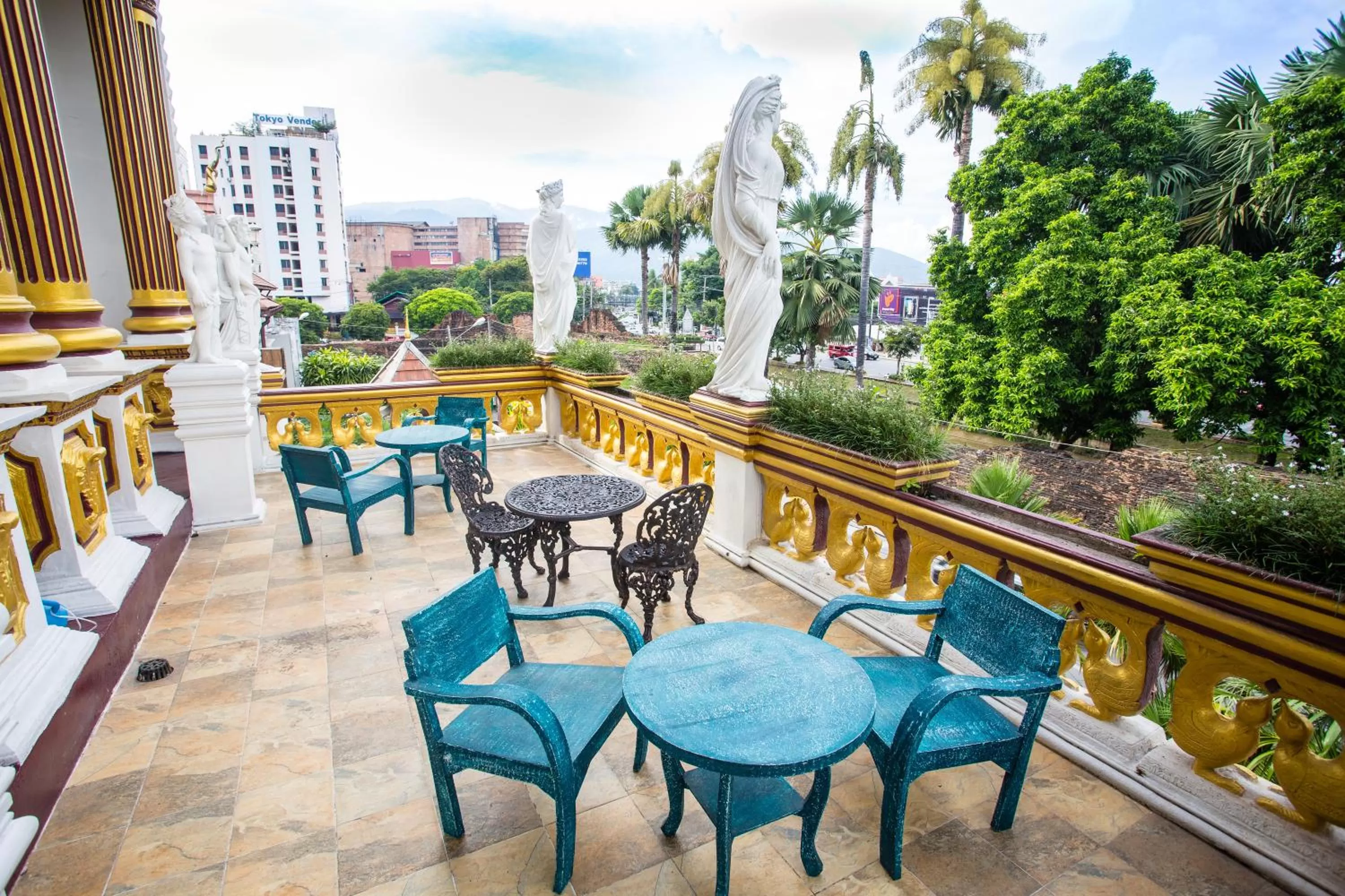 Balcony/Terrace in Pingdoi Hualin Boutique Hotel