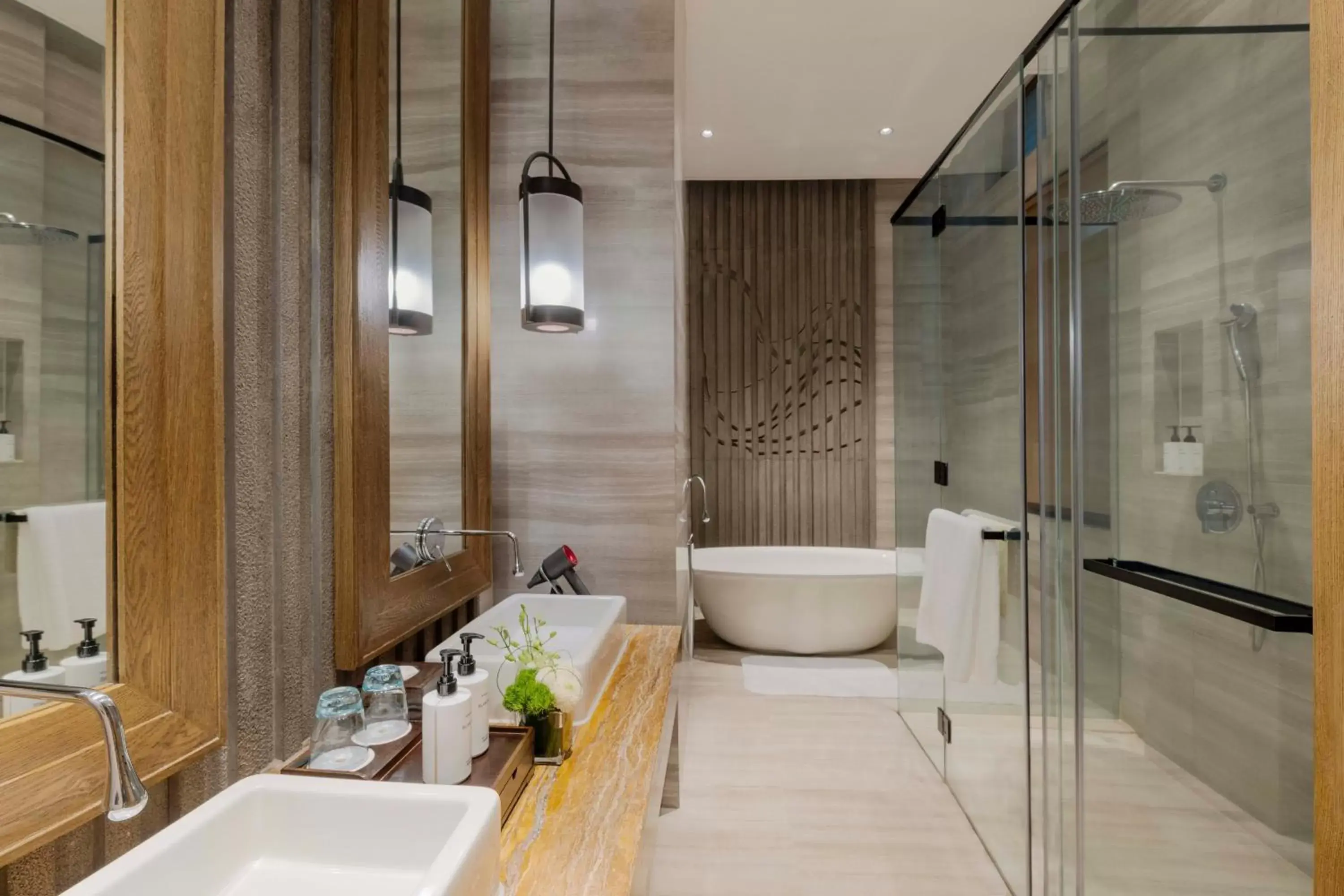 Photo of the whole room, Bathroom in InterContinental Sanya Haitang Bay Resort, an IHG Hotel