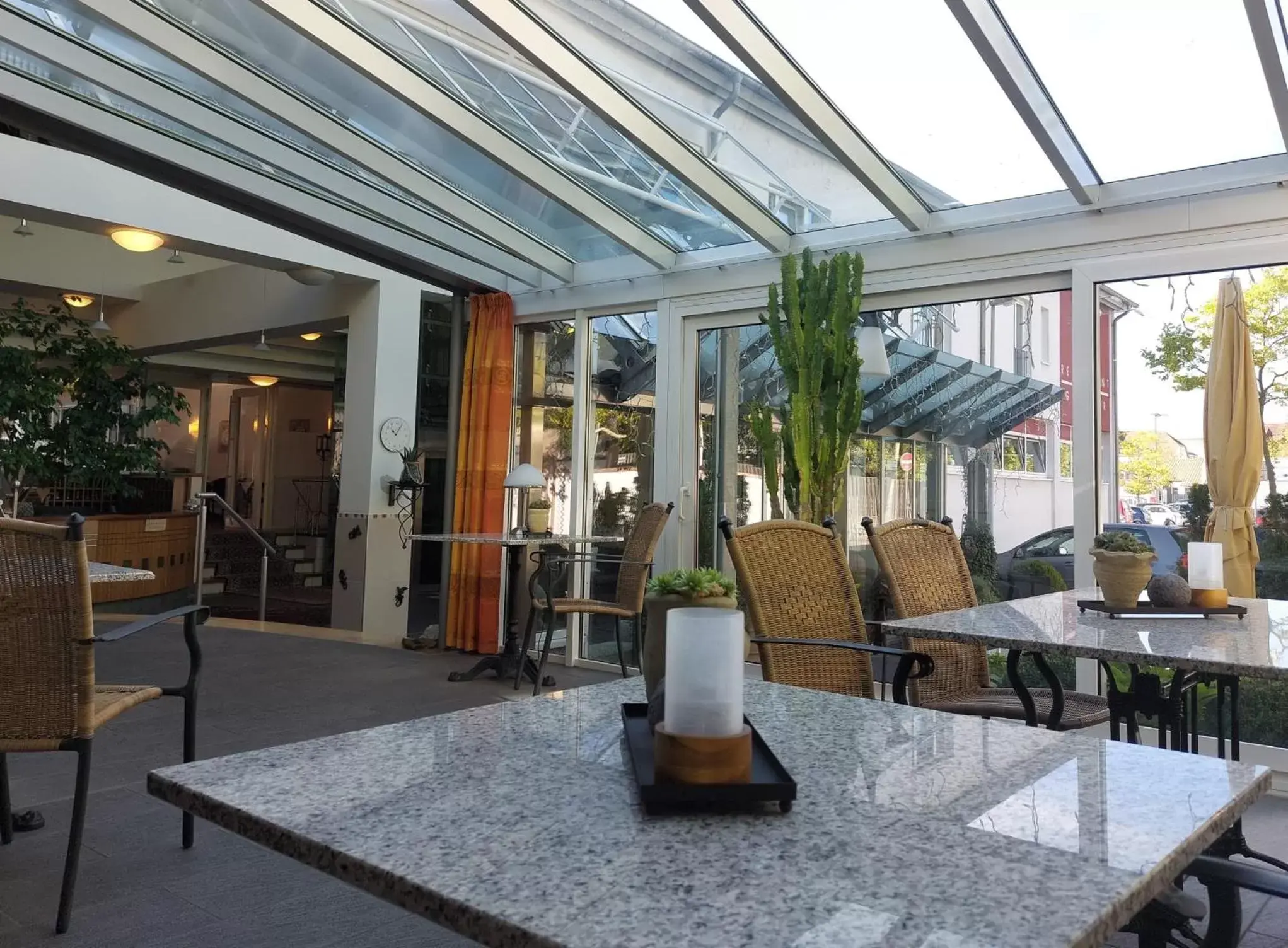 Seating area in Hotel Goldener Stern